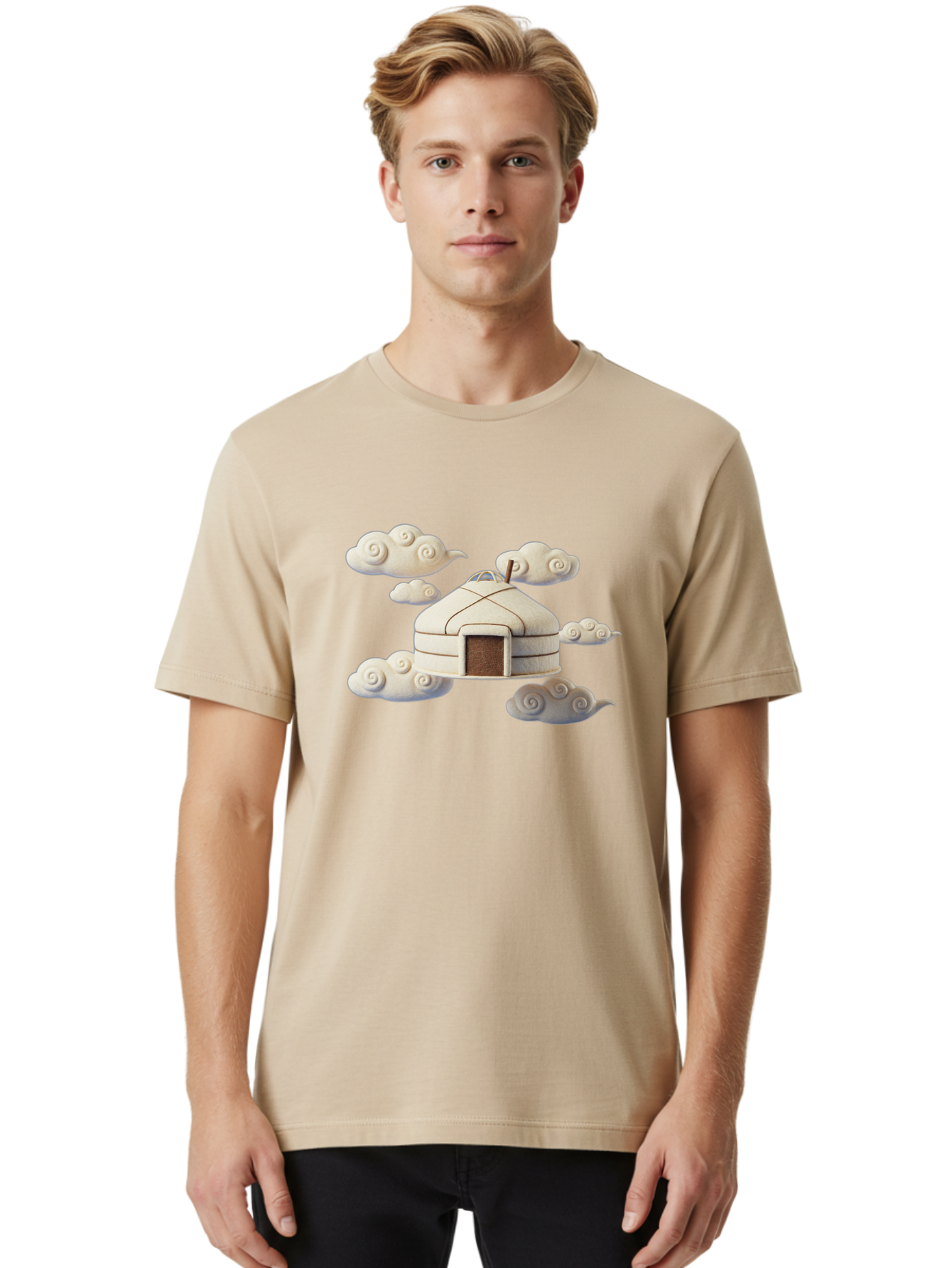 Yurt-House Men'S Graphic Tee, 100% Cotton, Comfortable Casual Summer Wear, Machine Washable, Vintage Camera, Old Camera, Antique Camera, Black Camera, Classic Photography, Photography Equipment, Nostalgic Device, Film Camera, Camera Art Bah410 24