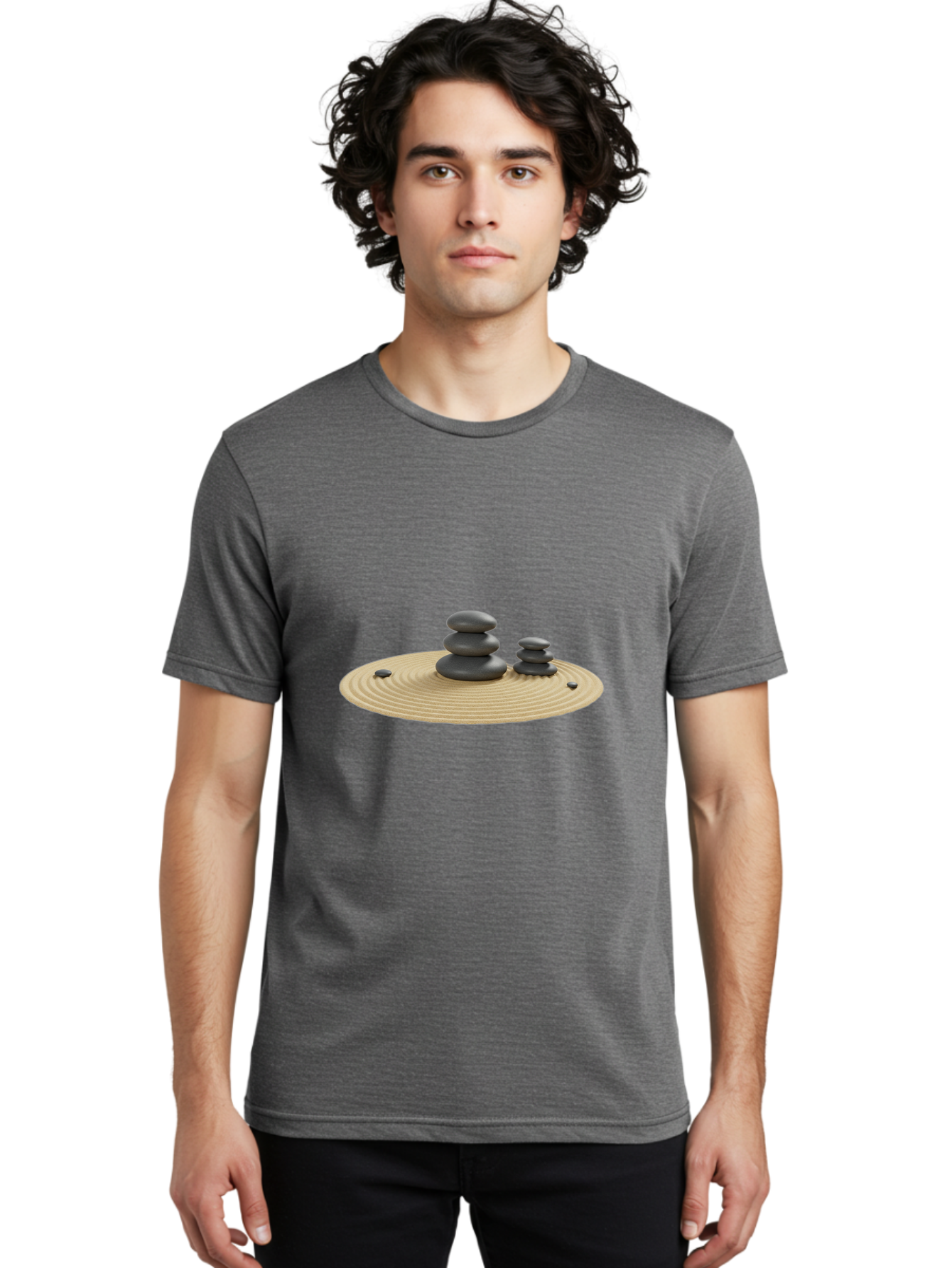 Zen-Rock-Garden Men'S Graphic Tee, 100% Cotton, Comfortable Casual Summer Wear, Machine Washable, Vintage Camera, Old Camera, Antique Camera, Black Camera, Classic Photography, Photography Equipment, Nostalgic Device, Film Camera, Camera Art Bah416 17