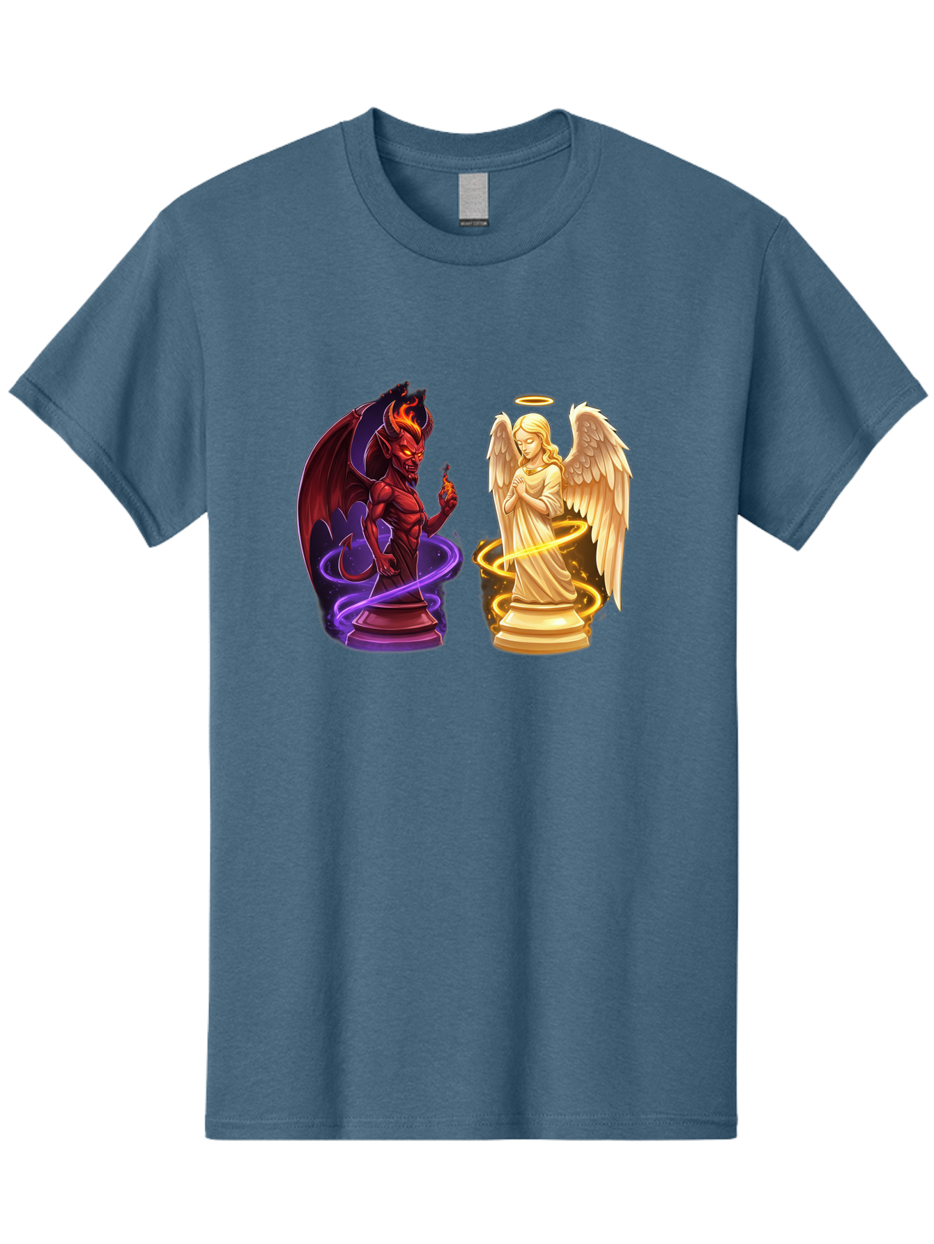 Angel-And-Demon Men'S Graphic Tee, 100% Cotton, Comfortable Casual Summer Wear, Machine Washable, Vintage Camera, Old Camera, Antique Camera, Black Camera, Classic Photography, Photography Equipment, Nostalgic Device, Film Camera, Camera Art Bah423 10