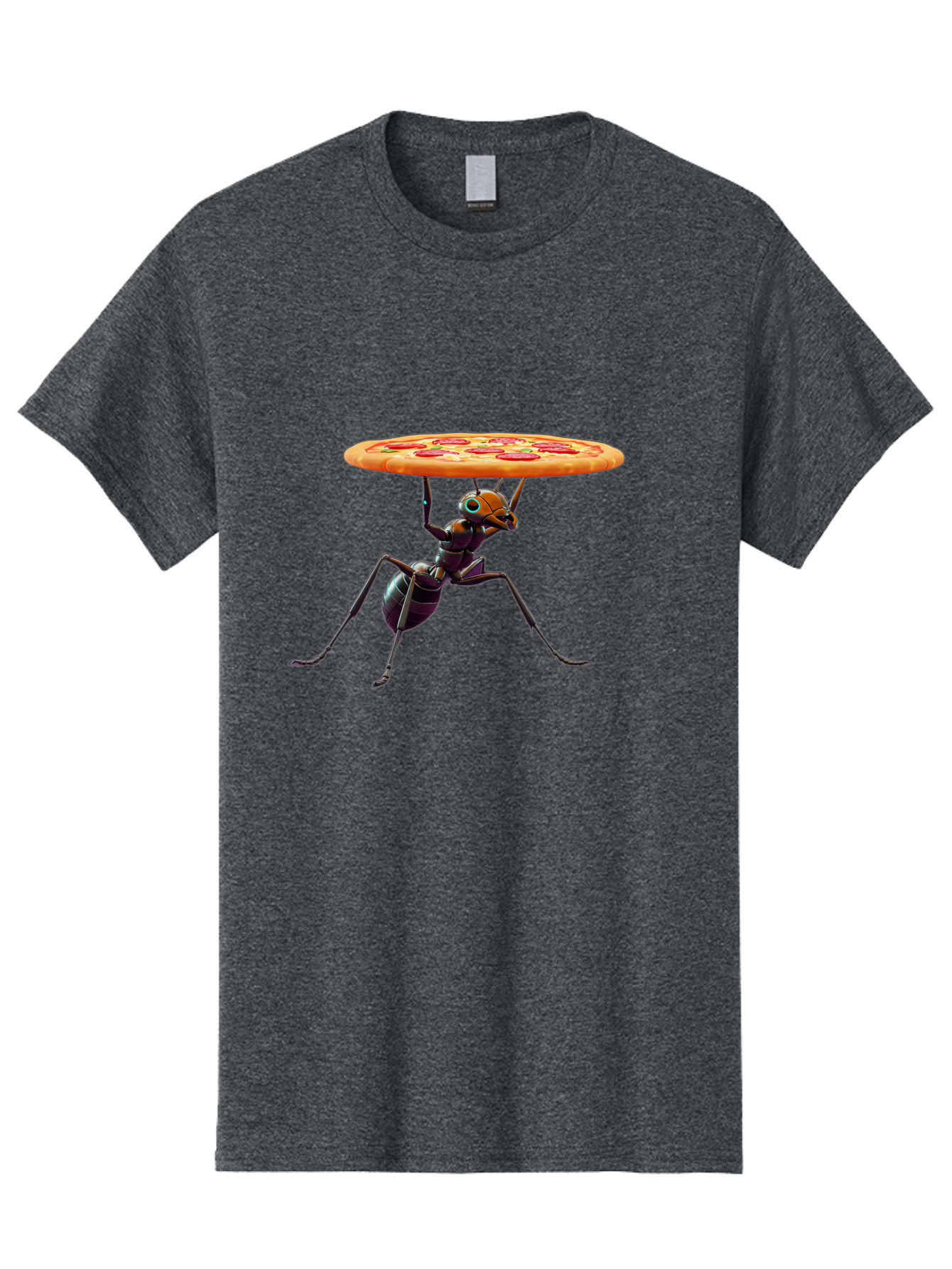 Ant-Carrying-Pizza-1 Men'S Graphic Tee, 100% Cotton, Comfortable Casual Summer Wear, Machine Washable, Vintage Camera, Old Camera, Antique Camera, Black Camera, Classic Photography, Photography Equipment, Nostalgic Device, Film Camera, Bah437 14