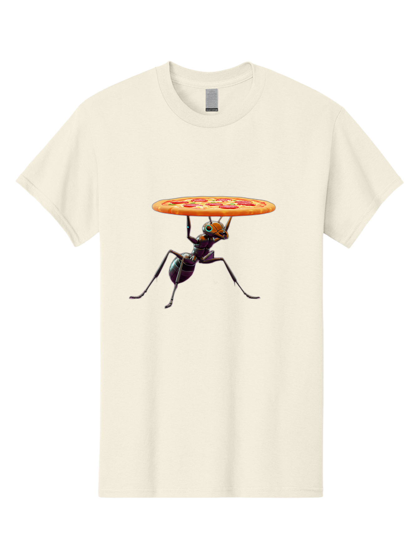Ant-Carrying-Pizza-1 Men'S Graphic Tee, 100% Cotton, Comfortable Casual Summer Wear, Machine Washable, Vintage Camera, Old Camera, Antique Camera, Black Camera, Classic Photography, Photography Equipment, Nostalgic Device, Film Camera, Bah437 12