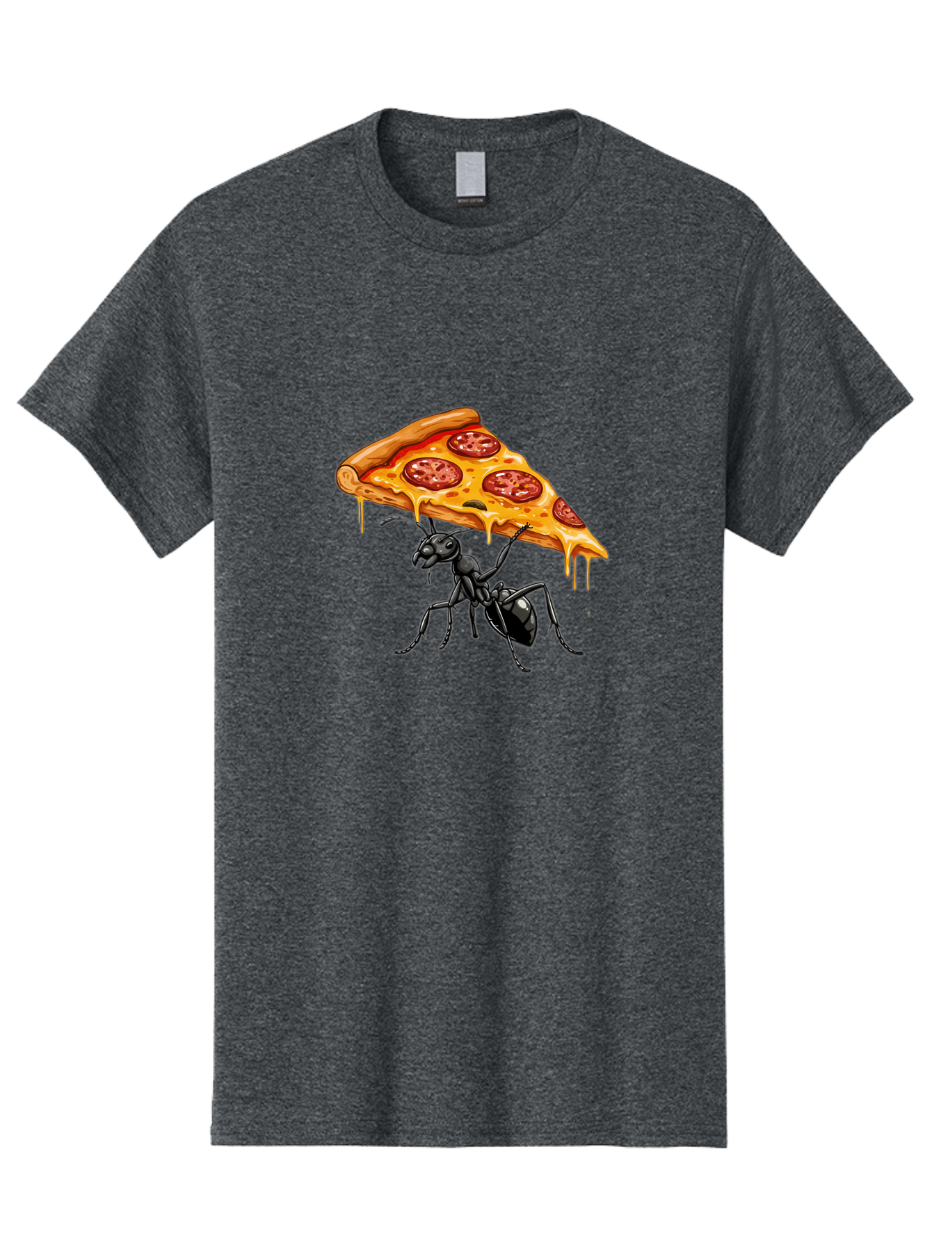 Ant-Carrying-Pizza-Slice-1 Men'S Graphic Tee, 100% Cotton, Comfortable Casual Summer Wear, Machine Washable, Vintage Camera, Old Camera, Antique Camera, Black Camera, Classic Photography, Photography Equipment, Nostalgic Device, Film Camera, Bah438 6