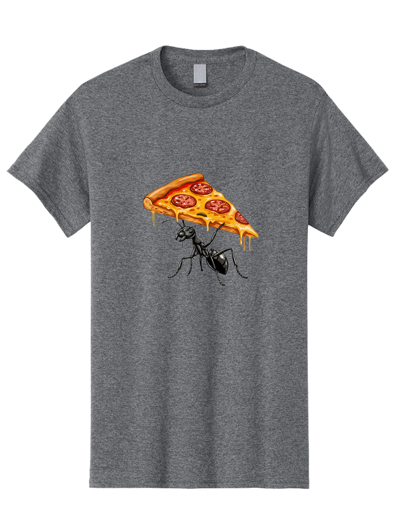 Ant-Carrying-Pizza-Slice-1 Men'S Graphic Tee, 100% Cotton, Comfortable Casual Summer Wear, Machine Washable, Vintage Camera, Old Camera, Antique Camera, Black Camera, Classic Photography, Photography Equipment, Nostalgic Device, Film Camera, Bah438 9
