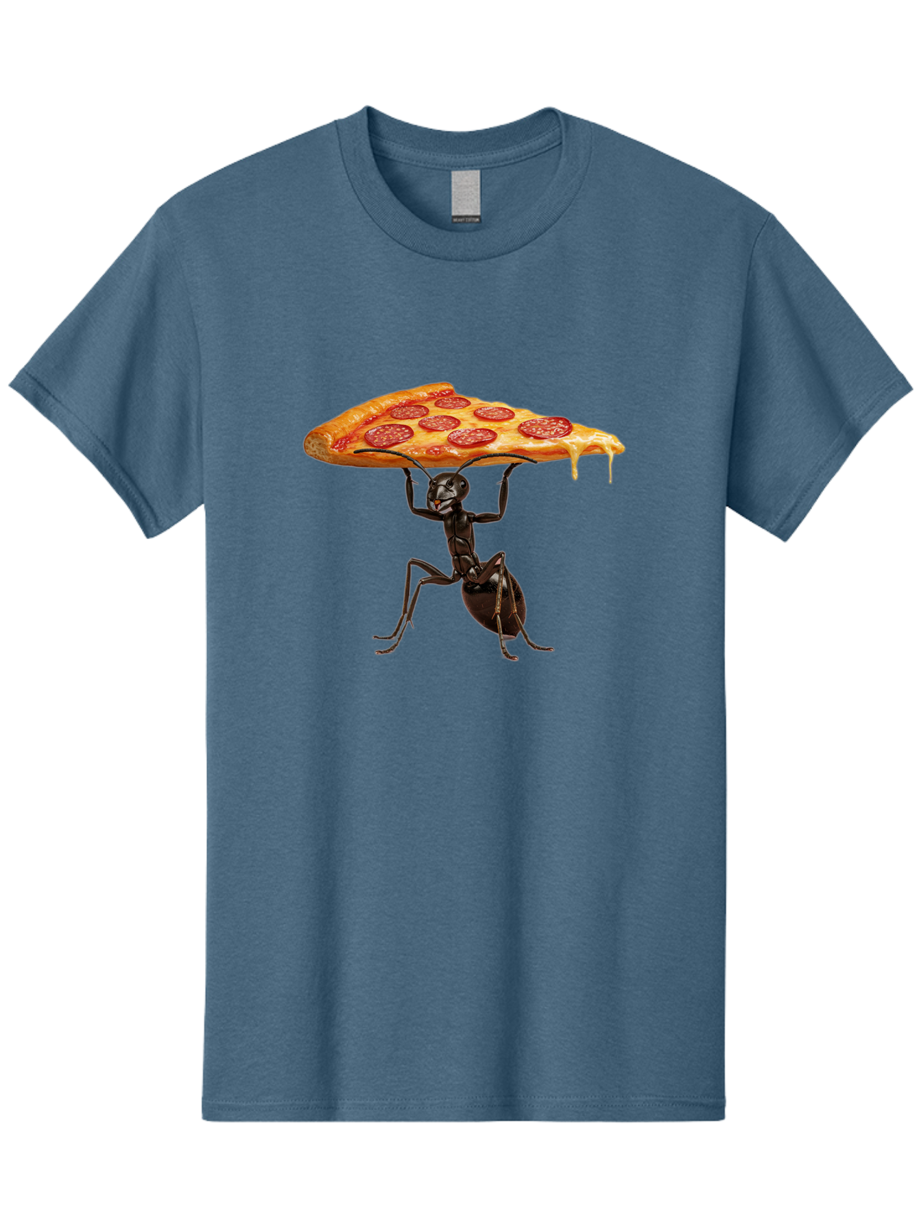 Ant-Carrying-Pizza-Slice-2 Men'S Graphic Tee, 100% Cotton, Comfortable Casual Summer Wear, Machine Washable, Vintage Camera, Old Camera, Antique Camera, Black Camera, Classic Photography, Photography Equipment, Nostalgic Device, Film Camera, Bah439 7