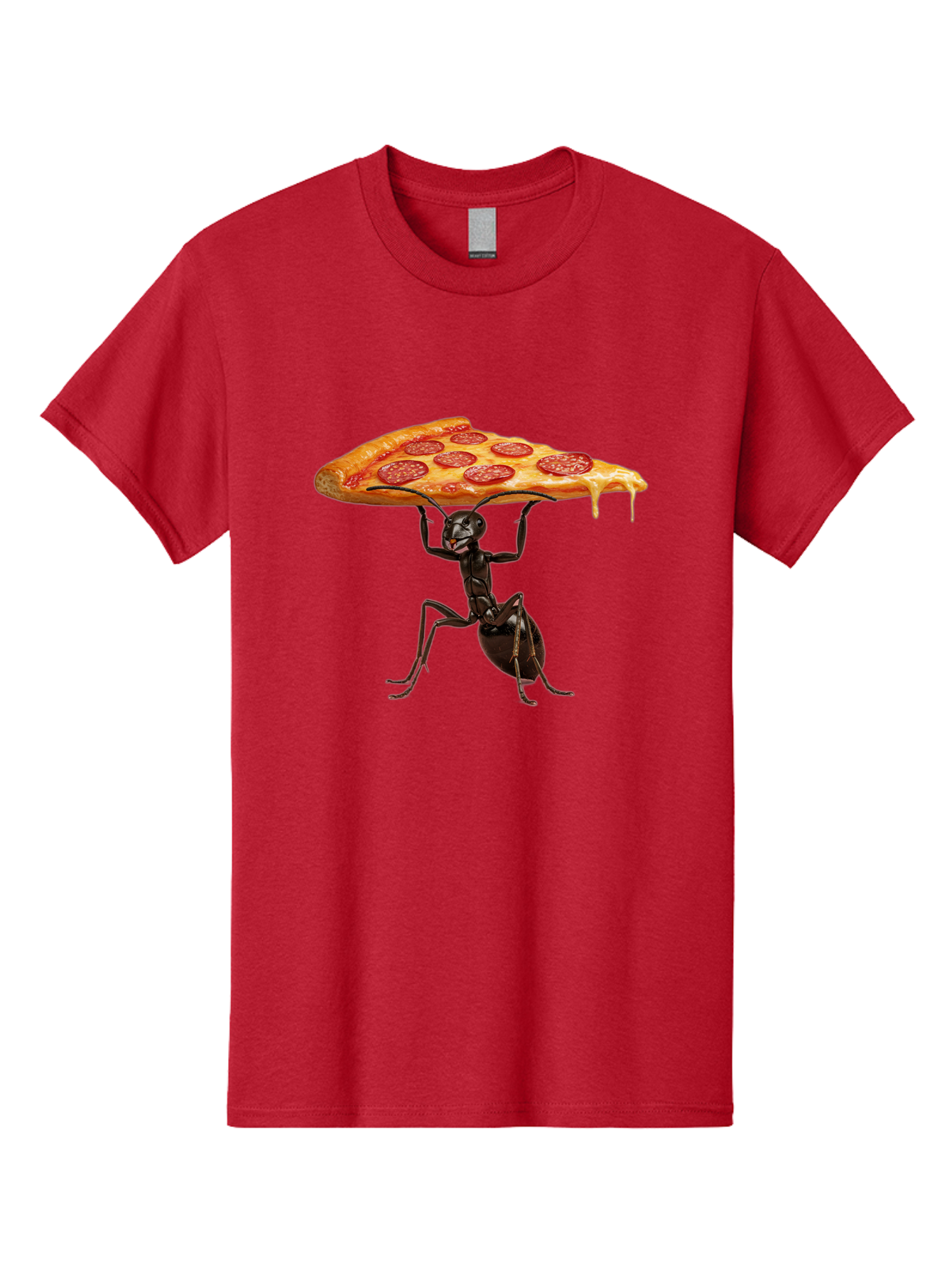 Ant-Carrying-Pizza-Slice-2 Men'S Graphic Tee, 100% Cotton, Comfortable Casual Summer Wear, Machine Washable, Vintage Camera, Old Camera, Antique Camera, Black Camera, Classic Photography, Photography Equipment, Nostalgic Device, Film Camera, Bah439 13
