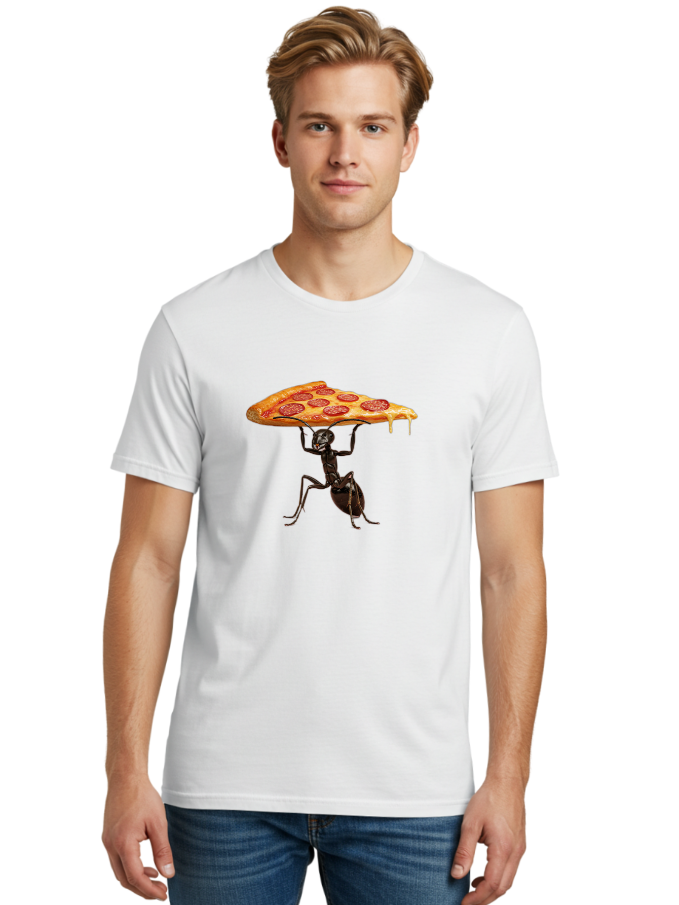 Ant-Carrying-Pizza-Slice-2 Men'S Graphic Tee, 100% Cotton, Comfortable Casual Summer Wear, Machine Washable, Vintage Camera, Old Camera, Antique Camera, Black Camera, Classic Photography, Photography Equipment, Nostalgic Device, Film Camera, Bah439 29