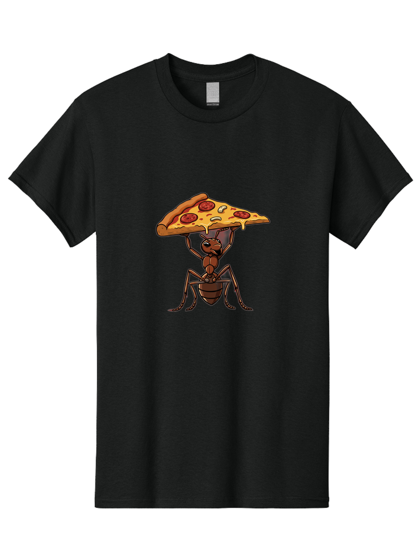Ant-Carrying-Pizza-Slice Men'S Graphic Tee, 100% Cotton, Comfortable Casual Summer Wear, Machine Washable, Vintage Camera, Old Camera, Antique Camera, Black Camera, Classic Photography, Photography Equipment, Nostalgic Device, Film Camera, Bah441 11