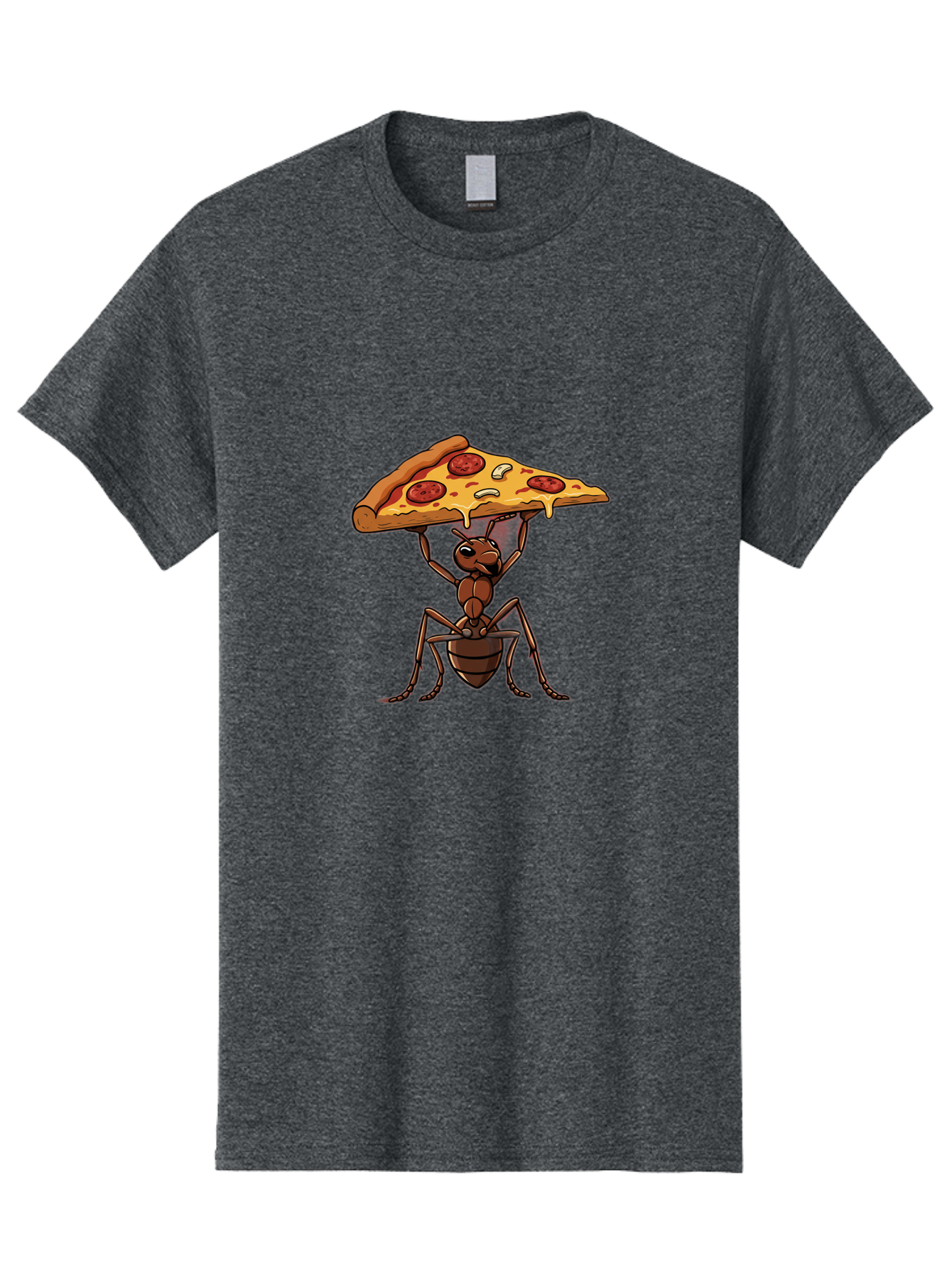 Ant-Carrying-Pizza-Slice Men'S Graphic Tee, 100% Cotton, Comfortable Casual Summer Wear, Machine Washable, Vintage Camera, Old Camera, Antique Camera, Black Camera, Classic Photography, Photography Equipment, Nostalgic Device, Film Camera, Bah441 5