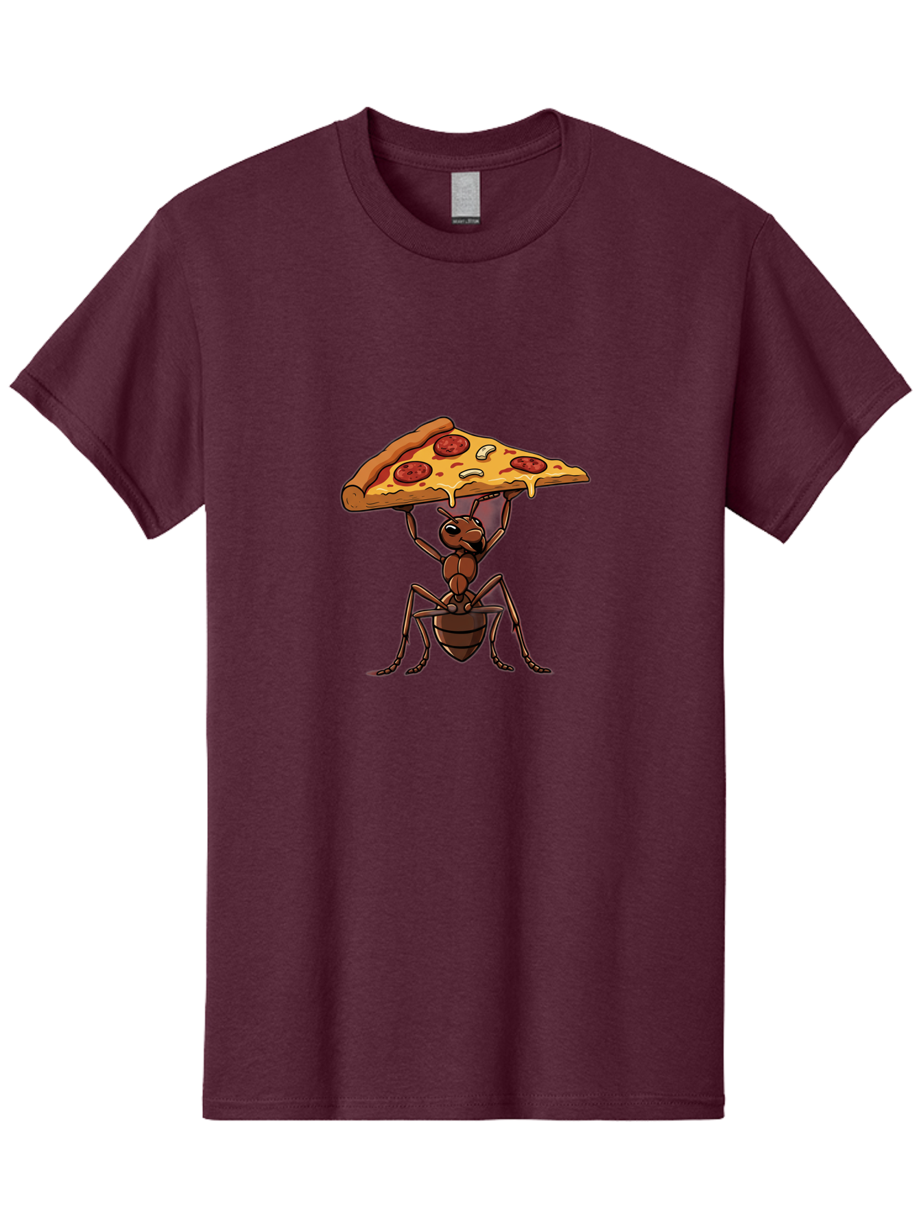 Ant-Carrying-Pizza-Slice Men'S Graphic Tee, 100% Cotton, Comfortable Casual Summer Wear, Machine Washable, Vintage Camera, Old Camera, Antique Camera, Black Camera, Classic Photography, Photography Equipment, Nostalgic Device, Film Camera, Bah441 7