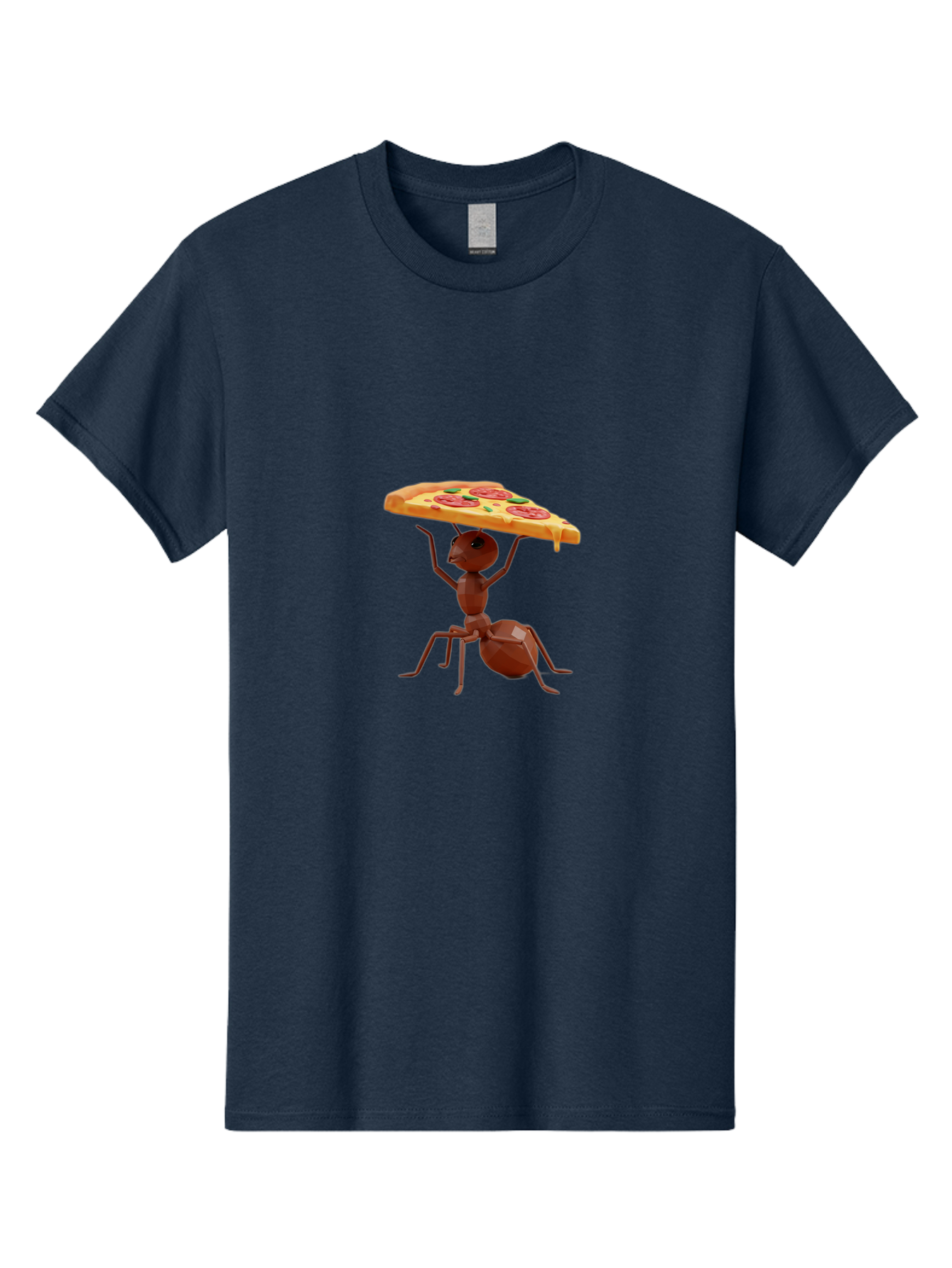 Ant-Holding-Pizza-Slice Men'S Graphic Tee, 100% Cotton, Comfortable Casual Summer Wear, Machine Washable, Vintage Camera, Old Camera, Antique Camera, Black Camera, Classic Photography, Photography Equipment, Nostalgic Device, Film Camera, Bah445 13