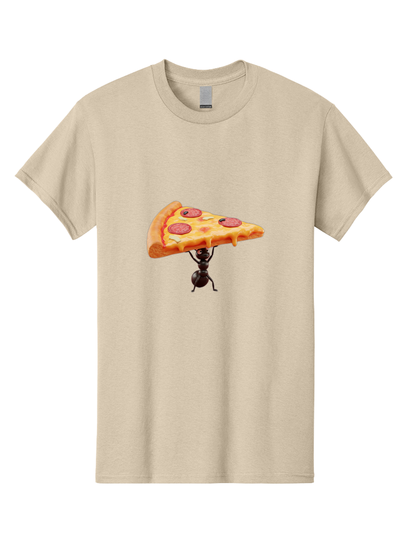 Ant-Lifting-Pizza-Slice Men'S Graphic Tee, 100% Cotton, Comfortable Casual Summer Wear, Machine Washable, Vintage Camera, Old Camera, Antique Camera, Black Camera, Classic Photography, Photography Equipment, Nostalgic Device, Film Camera, Bah447 6