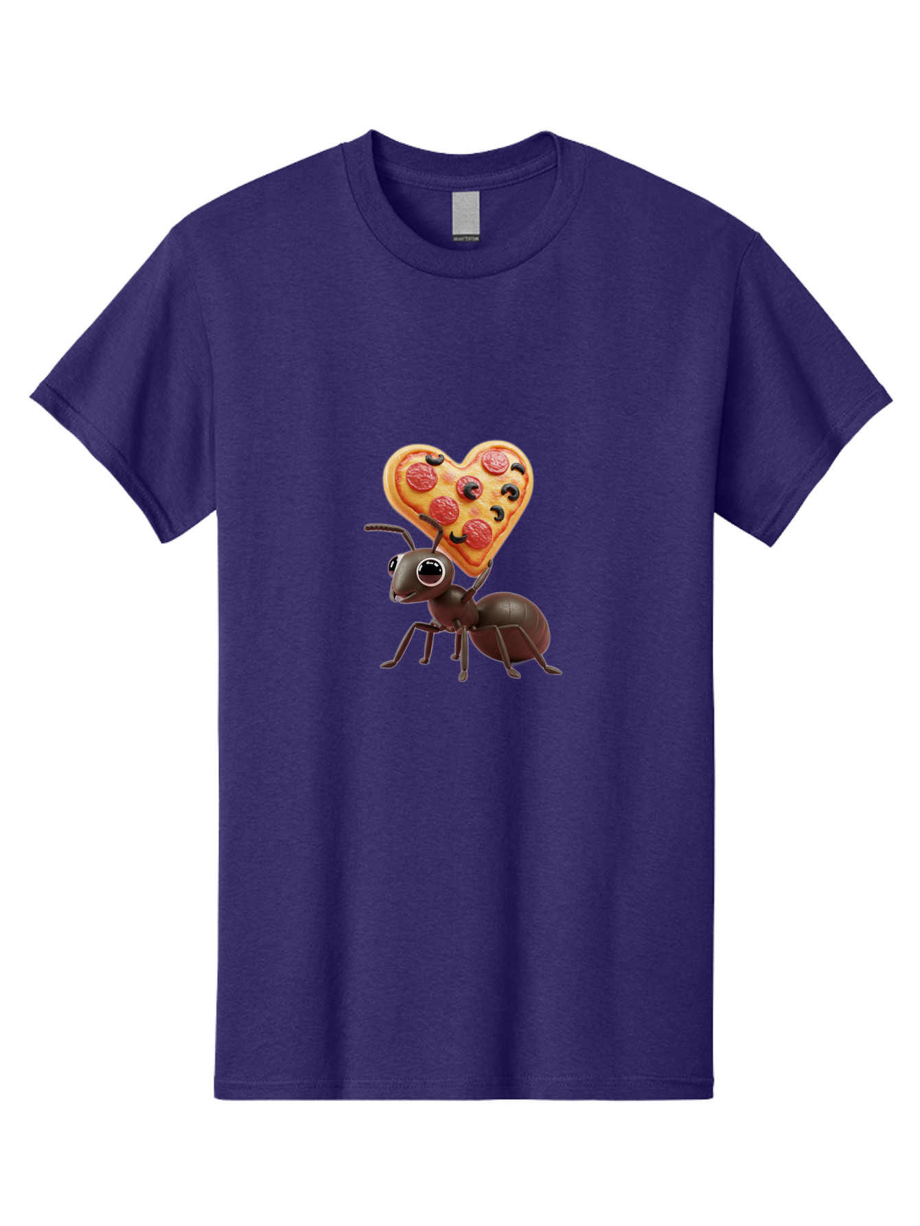 Ant-With-Heart-Shaped-Pizza Men'S Graphic Tee, 100% Cotton, Comfortable Casual Summer Wear, Machine Washable, Vintage Camera, Old Camera, Antique Camera, Black Camera, Classic Photography, Photography Equipment, Nostalgic Device, Film Camera, Bah449 7