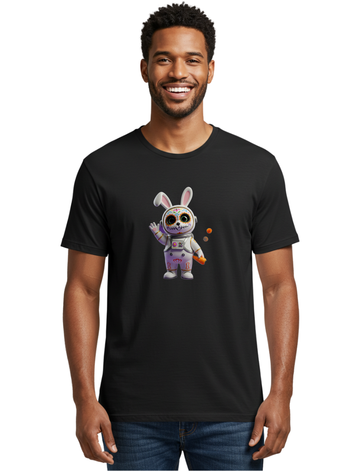 Astronaut-Bunny-13 Men'S Graphic Tee, 100% Cotton, Comfortable Casual Summer Wear, Machine Washable, Vintage Camera, Old Camera, Antique Camera, Black Camera, Classic Photography, Photography Equipment, Nostalgic Device, Film Camera, Bah454 17