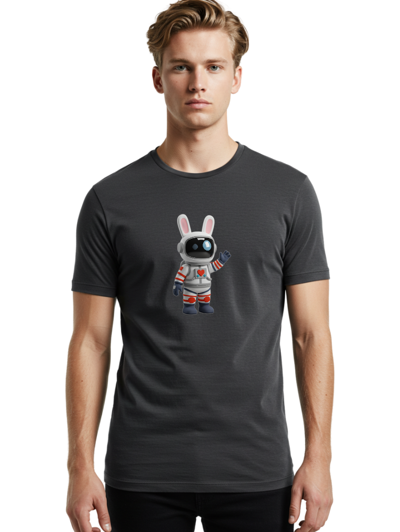 Astronaut-Bunny-2 Men'S Graphic Tee, 100% Cotton, Comfortable Casual Summer Wear, Machine Washable, Vintage Camera, Old Camera, Antique Camera, Black Camera, Classic Photography, Photography Equipment, Nostalgic Device, Film Camera, Camera Art Bah461 16