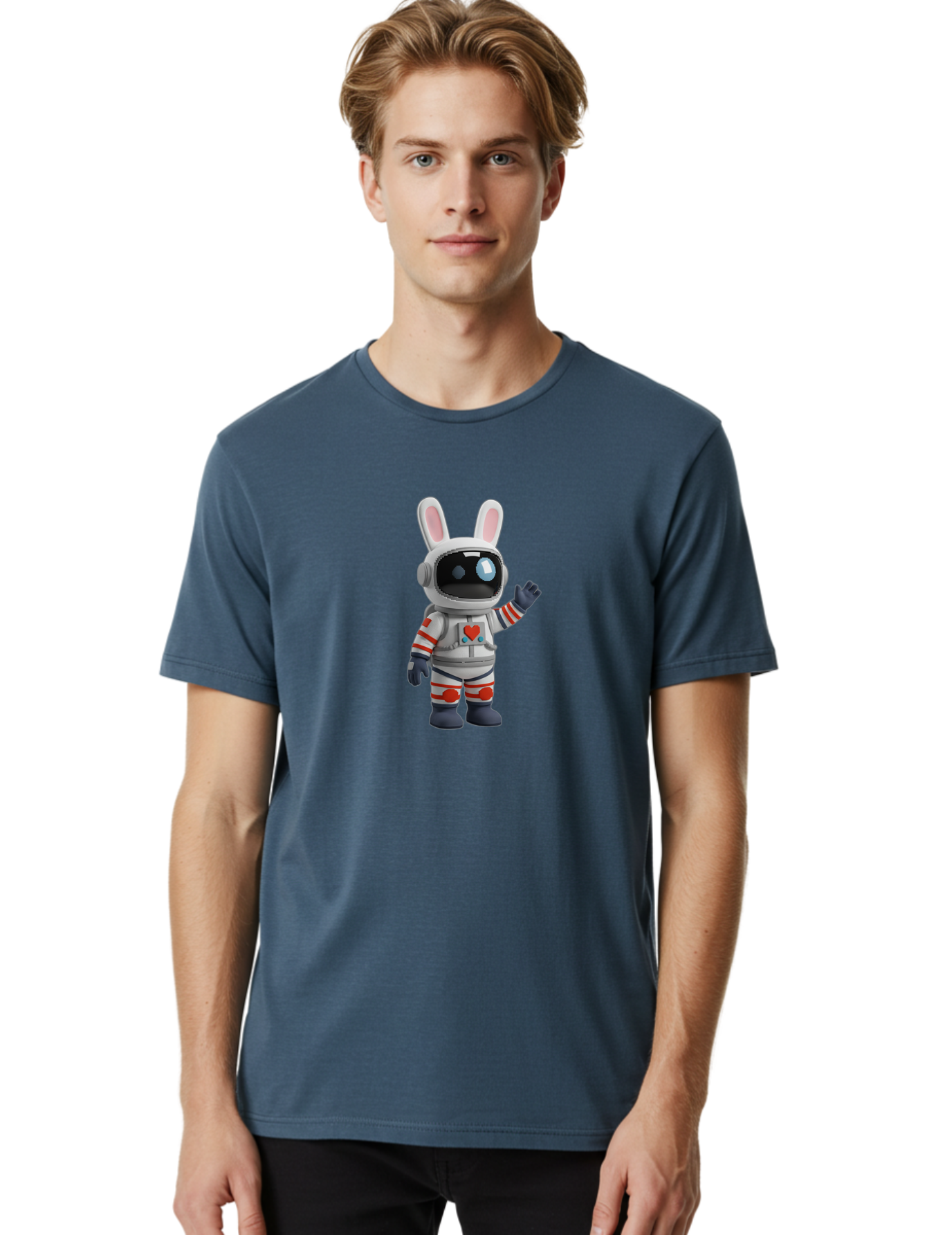 Astronaut-Bunny-2 Men'S Graphic Tee, 100% Cotton, Comfortable Casual Summer Wear, Machine Washable, Vintage Camera, Old Camera, Antique Camera, Black Camera, Classic Photography, Photography Equipment, Nostalgic Device, Film Camera, Camera Art Bah461 29