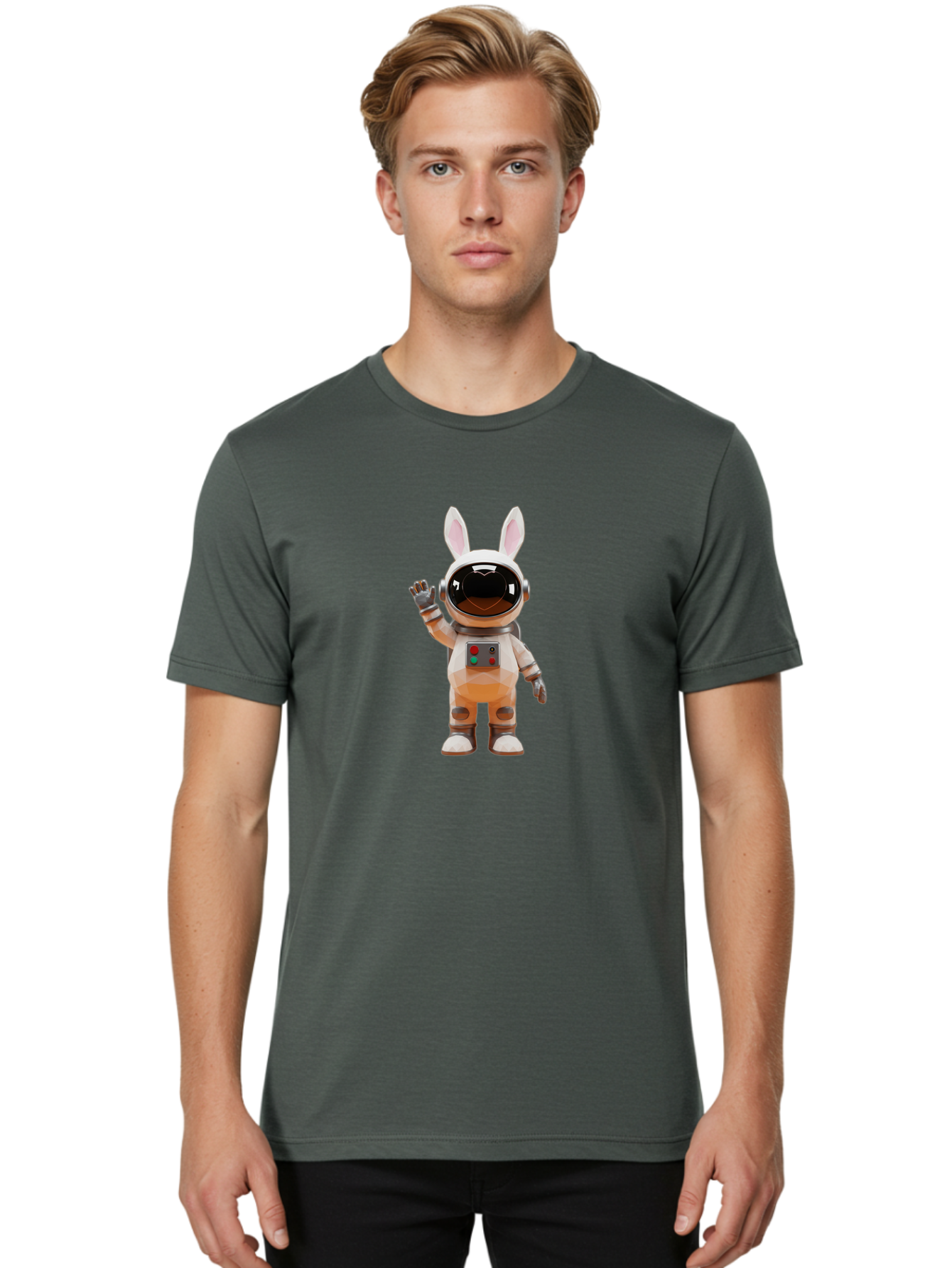 Astronaut-Bunny-4 Men'S Graphic Tee, 100% Cotton, Comfortable Casual Summer Wear, Machine Washable, Vintage Camera, Old Camera, Antique Camera, Black Camera, Classic Photography, Photography Equipment, Nostalgic Device, Film Camera, Camera Art Bah483 21
