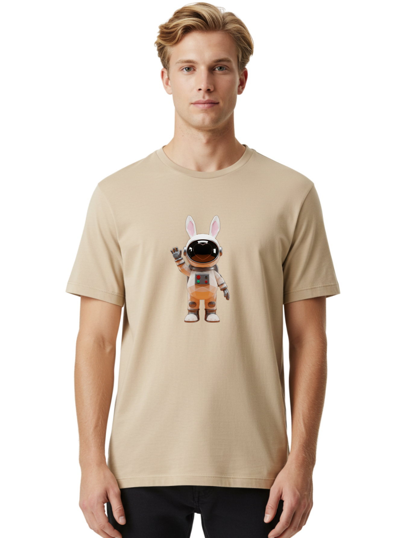Astronaut-Bunny-4 Men'S Graphic Tee, 100% Cotton, Comfortable Casual Summer Wear, Machine Washable, Vintage Camera, Old Camera, Antique Camera, Black Camera, Classic Photography, Photography Equipment, Nostalgic Device, Film Camera, Camera Art Bah483 18