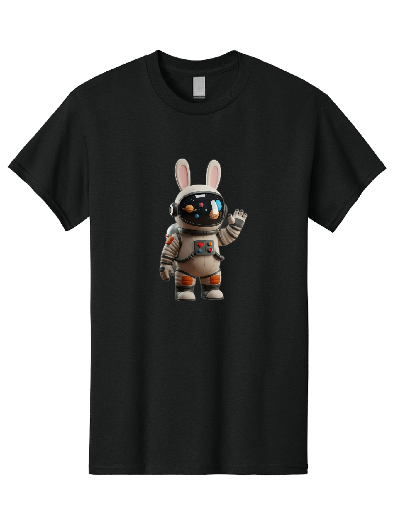 Astronaut-Bunny-8 Men'S Graphic Tee, 100% Cotton, Comfortable Casual Summer Wear, Machine Washable, Vintage Camera, Old Camera, Antique Camera, Black Camera, Classic Photography, Photography Equipment, Nostalgic Device, Film Camera, Camera Art Bah487 3