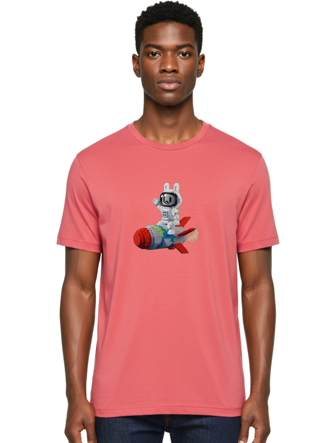 Astronaut-Lego Men'S Graphic Tee, 100% Cotton, Comfortable Casual Summer Wear, Machine Washable, Vintage Camera, Old Camera, Antique Camera, Black Camera, Classic Photography, Photography Equipment, Nostalgic Device, Film Camera, Camera Art Bah490 24