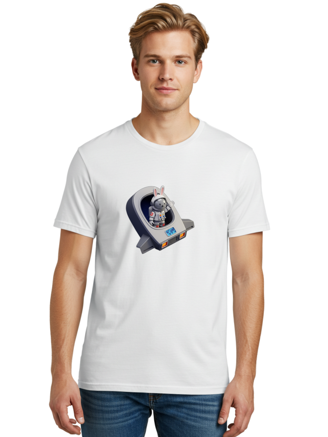 Astronaut-Rabbit-10 Men'S Graphic Tee, 100% Cotton, Comfortable Casual Summer Wear, Machine Washable, Vintage Camera, Old Camera, Antique Camera, Black Camera, Classic Photography, Photography Equipment, Nostalgic Device, Film Camera, Bah492 25