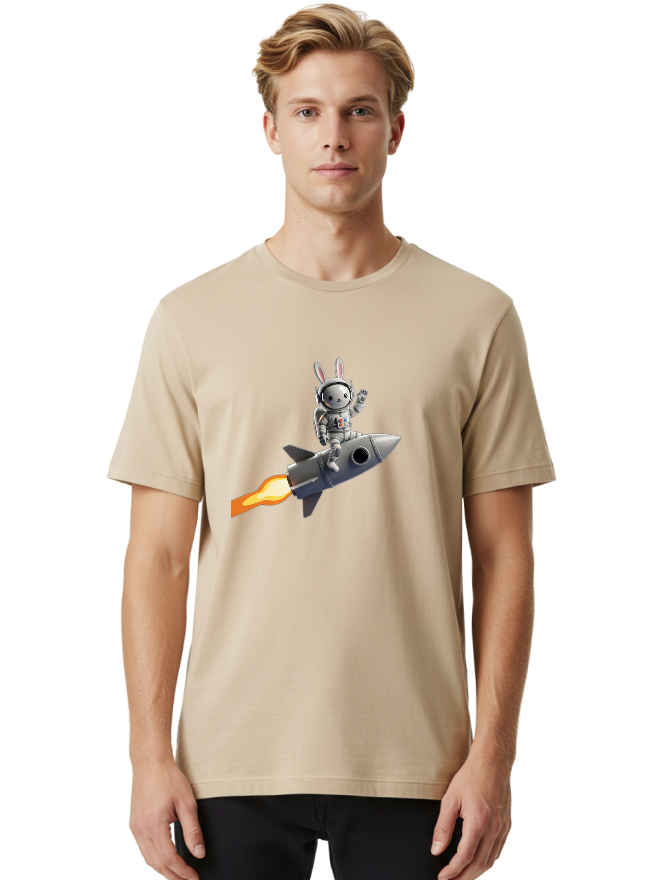 Astronaut-Rabbit-11 Men'S Graphic Tee, 100% Cotton, Comfortable Casual Summer Wear, Machine Washable, Vintage Camera, Old Camera, Antique Camera, Black Camera, Classic Photography, Photography Equipment, Nostalgic Device, Film Camera, Bah493 24