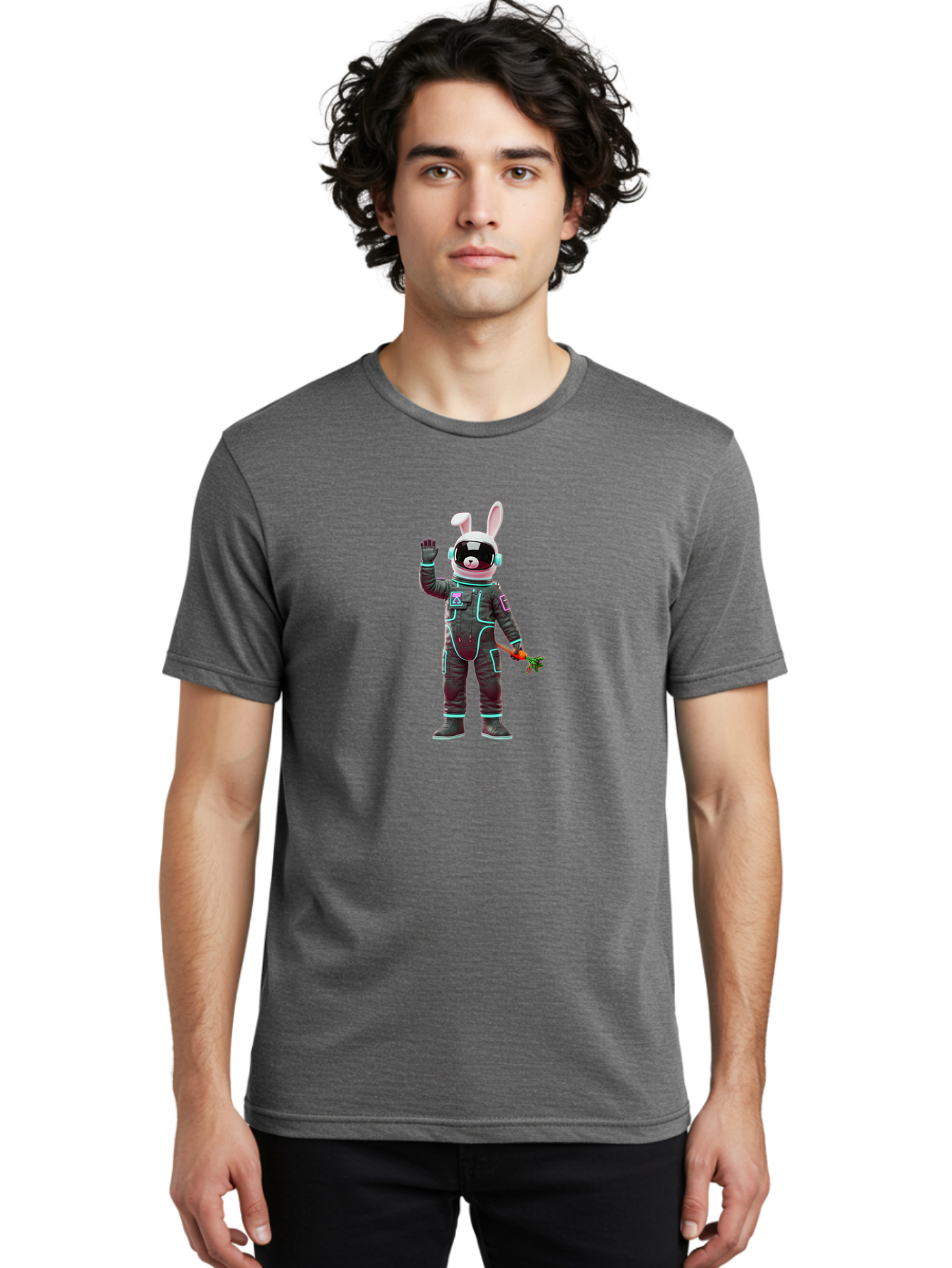 Astronaut-Rabbit-3 Men'S Graphic Tee, 100% Cotton, Comfortable Casual Summer Wear, Machine Washable, Vintage Camera, Old Camera, Antique Camera, Black Camera, Classic Photography, Photography Equipment, Nostalgic Device, Film Camera, Bah497 30