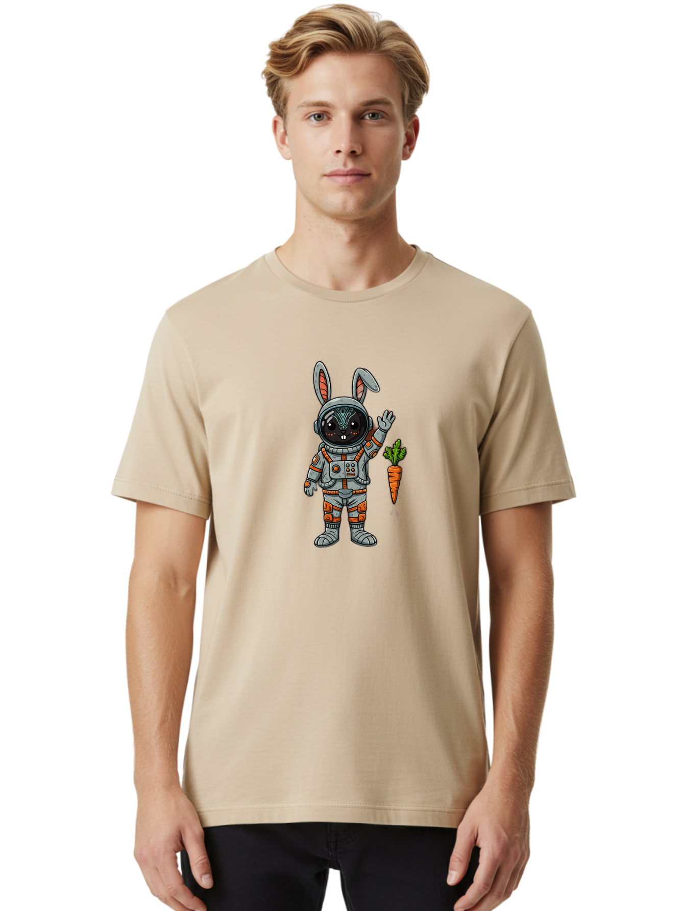 Astronaut-Rabbit-5 Men'S Graphic Tee, 100% Cotton, Comfortable Casual Summer Wear, Machine Washable, Vintage Camera, Old Camera, Antique Camera, Black Camera, Classic Photography, Photography Equipment, Nostalgic Device, Film Camera, Bah499 26