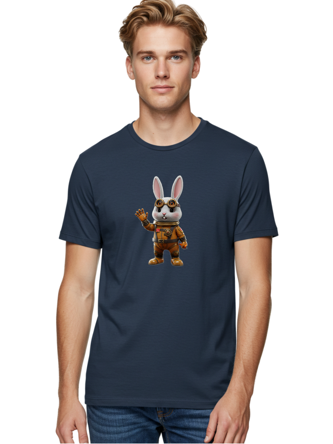 Astronaut-Rabbit-6 Men'S Graphic Tee, 100% Cotton, Comfortable Casual Summer Wear, Machine Washable, Vintage Camera, Old Camera, Antique Camera, Black Camera, Classic Photography, Photography Equipment, Nostalgic Device, Film Camera, Bah500 26