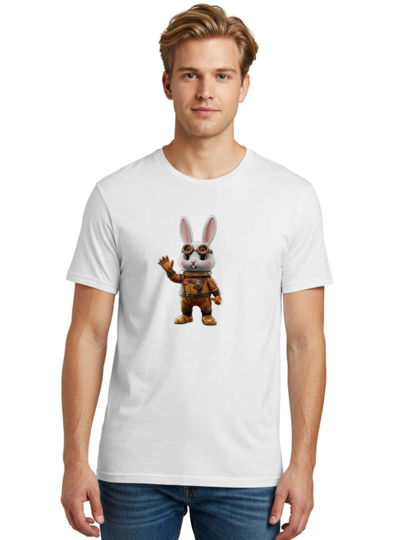 Astronaut-Rabbit-6 Men'S Graphic Tee, 100% Cotton, Comfortable Casual Summer Wear, Machine Washable, Vintage Camera, Old Camera, Antique Camera, Black Camera, Classic Photography, Photography Equipment, Nostalgic Device, Film Camera, Bah500 22