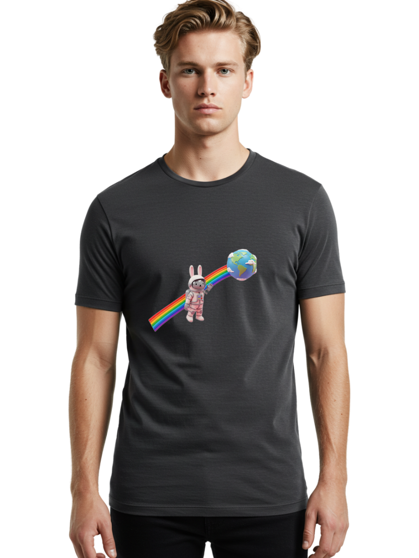 Astronaut-Rabbit-8 Men'S Graphic Tee, 100% Cotton, Comfortable Casual Summer Wear, Machine Washable, Vintage Camera, Old Camera, Antique Camera, Black Camera, Classic Photography, Photography Equipment, Nostalgic Device, Film Camera, Bah502 30