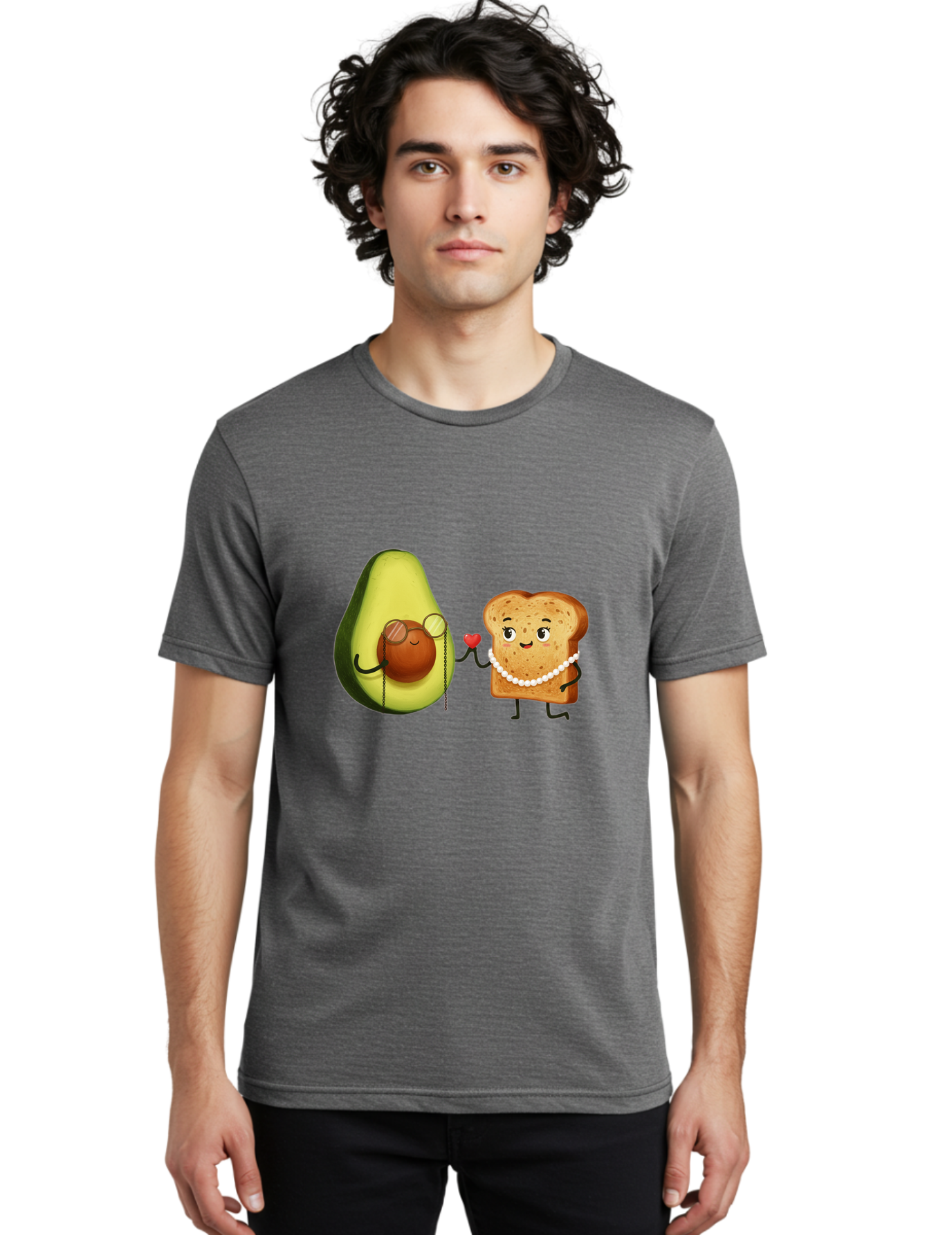 Avocado-Bread-Couple Men'S Graphic Tee, 100% Cotton, Comfortable Casual Summer Wear, Machine Washable, Vintage Camera, Old Camera, Antique Camera, Black Camera, Classic Photography, Photography Equipment, Nostalgic Device, Film Camera, Bah507 24