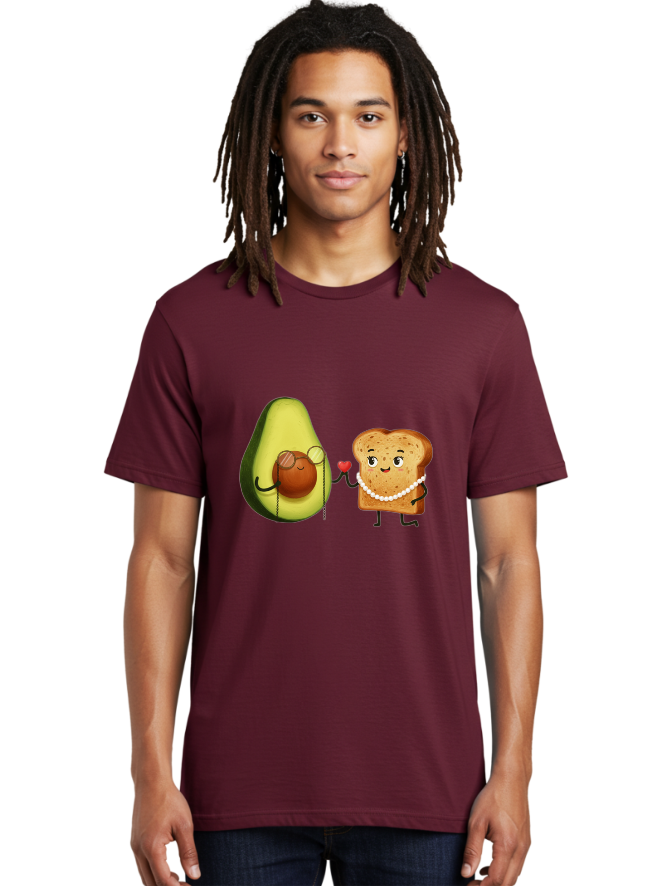 Avocado-Bread-Couple Men'S Graphic Tee, 100% Cotton, Comfortable Casual Summer Wear, Machine Washable, Vintage Camera, Old Camera, Antique Camera, Black Camera, Classic Photography, Photography Equipment, Nostalgic Device, Film Camera, Bah507 28