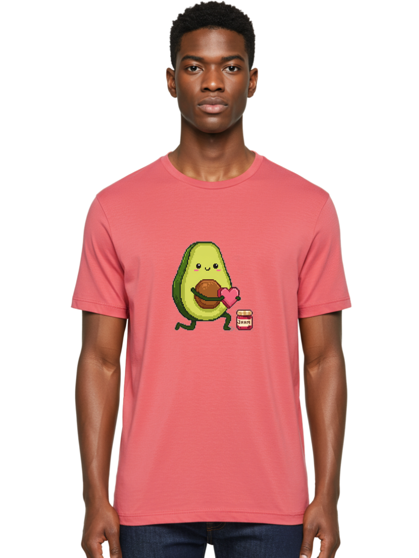 Avocado-Holding-Heart Men'S Graphic Tee, 100% Cotton, Comfortable Casual Summer Wear, Machine Washable, Vintage Camera, Old Camera, Antique Camera, Black Camera, Classic Photography, Photography Equipment, Nostalgic Device, Film Camera, Bah509 26