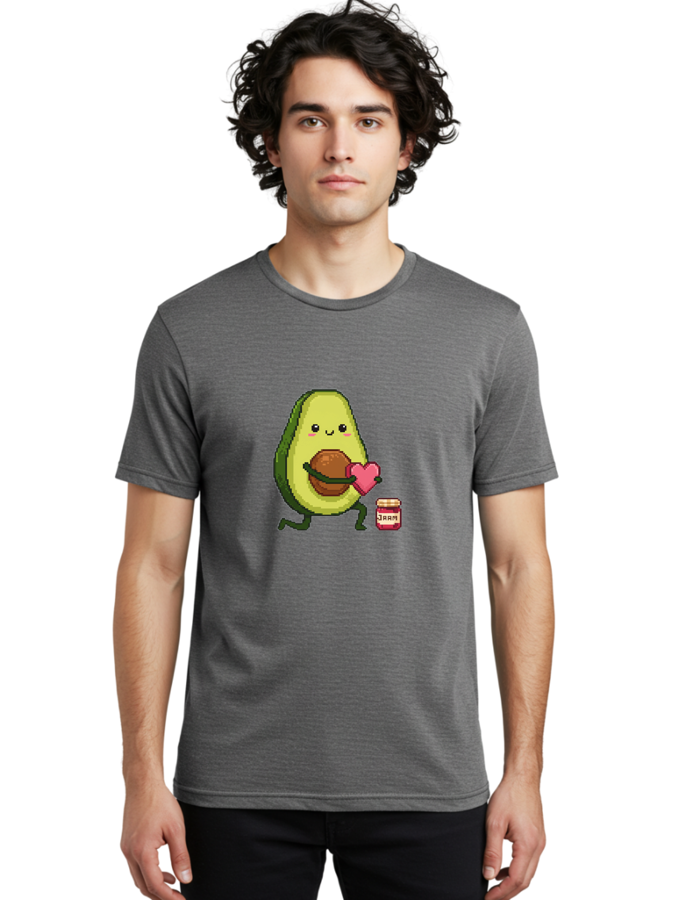 Avocado-Holding-Heart Men'S Graphic Tee, 100% Cotton, Comfortable Casual Summer Wear, Machine Washable, Vintage Camera, Old Camera, Antique Camera, Black Camera, Classic Photography, Photography Equipment, Nostalgic Device, Film Camera, Bah509 28