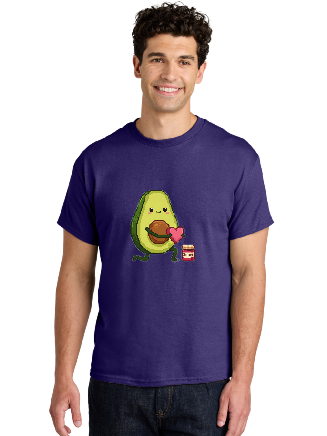 Avocado-Holding-Heart Men'S Graphic Tee, 100% Cotton, Comfortable Casual Summer Wear, Machine Washable, Vintage Camera, Old Camera, Antique Camera, Black Camera, Classic Photography, Photography Equipment, Nostalgic Device, Film Camera, Bah509 21