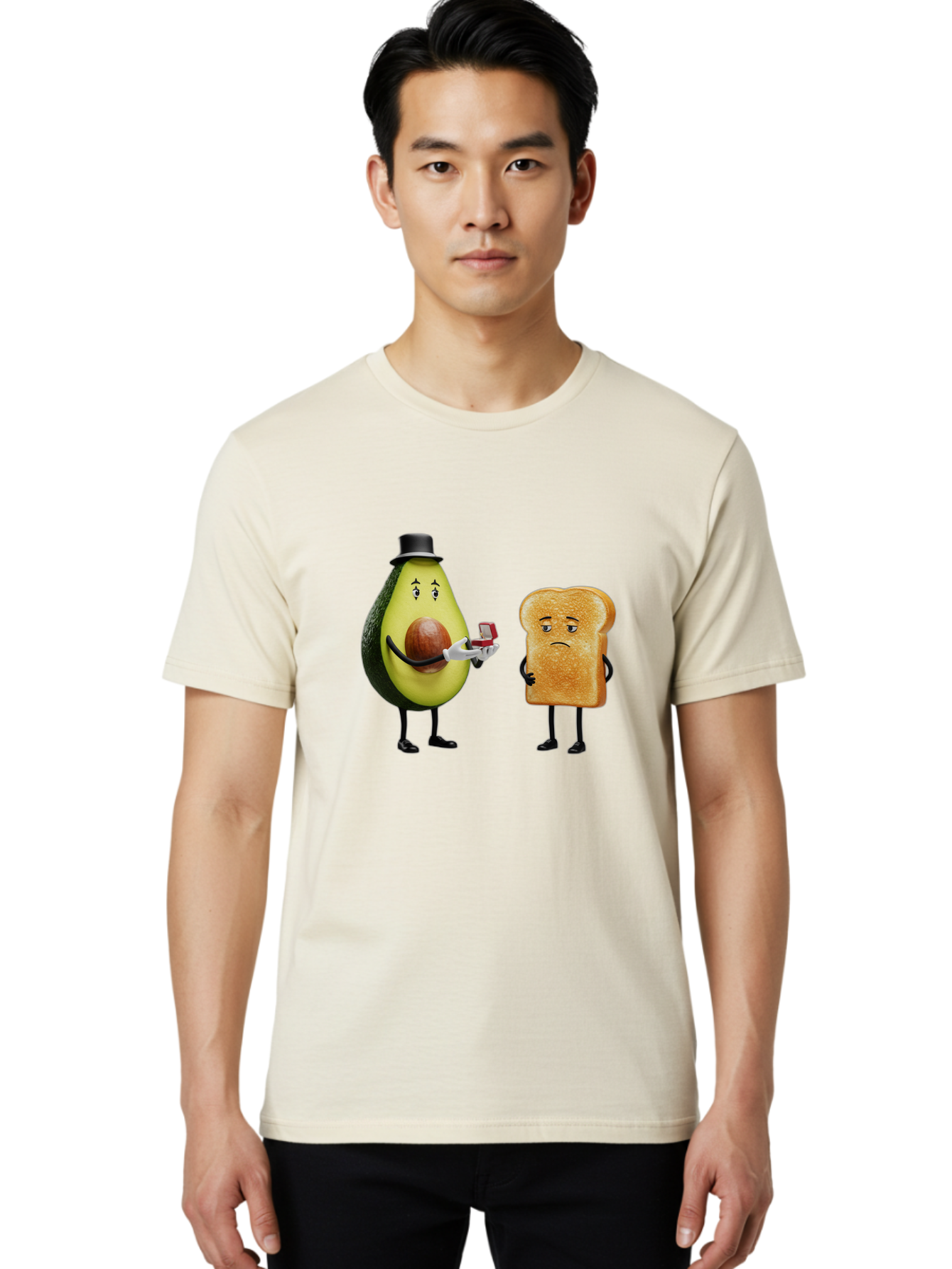 Avocado-Proposing-To-Toast Men'S Graphic Tee, 100% Cotton, Comfortable Casual Summer Wear, Machine Washable, Vintage Camera, Old Camera, Antique Camera, Black Camera, Classic Photography, Photography Equipment, Nostalgic Device, Film Camera, Bah511 27