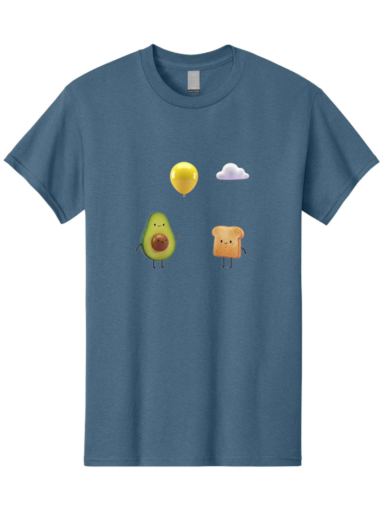 Avocado-Toast-Characters-1 Men'S Graphic Tee, 100% Cotton, Comfortable Casual Summer Wear, Machine Washable, Vintage Camera, Old Camera, Antique Camera, Black Camera, Classic Photography, Photography Equipment, Nostalgic Device, Film Camera, Bah531 4