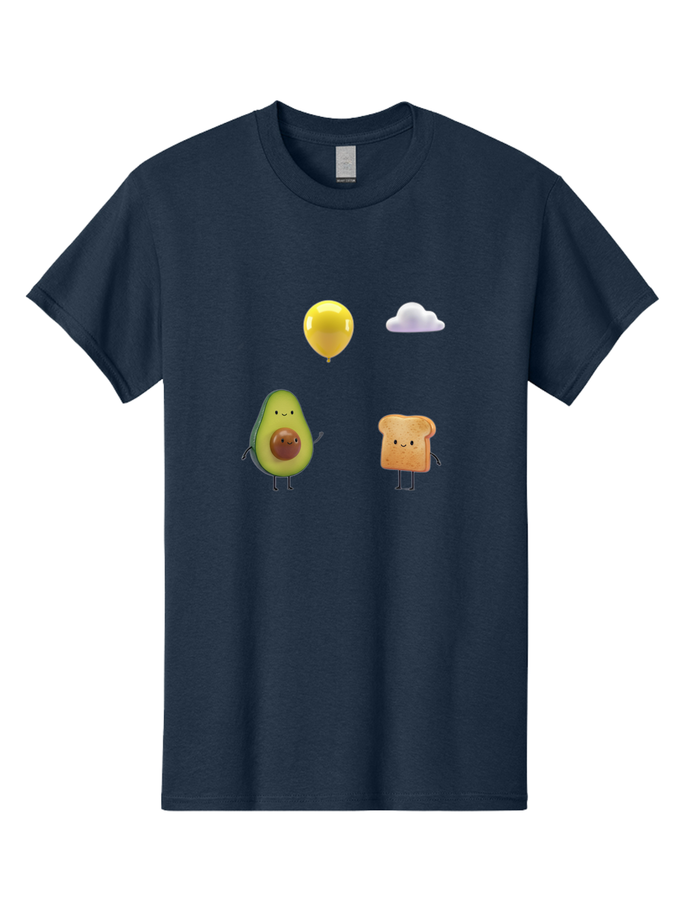 Avocado-Toast-Characters-1 Men'S Graphic Tee, 100% Cotton, Comfortable Casual Summer Wear, Machine Washable, Vintage Camera, Old Camera, Antique Camera, Black Camera, Classic Photography, Photography Equipment, Nostalgic Device, Film Camera, Bah531 8