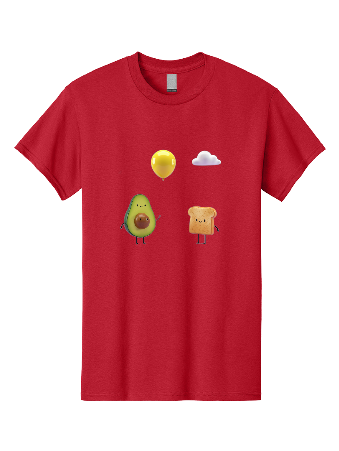 Avocado-Toast-Characters-1 Men'S Graphic Tee, 100% Cotton, Comfortable Casual Summer Wear, Machine Washable, Vintage Camera, Old Camera, Antique Camera, Black Camera, Classic Photography, Photography Equipment, Nostalgic Device, Film Camera, Bah531 12