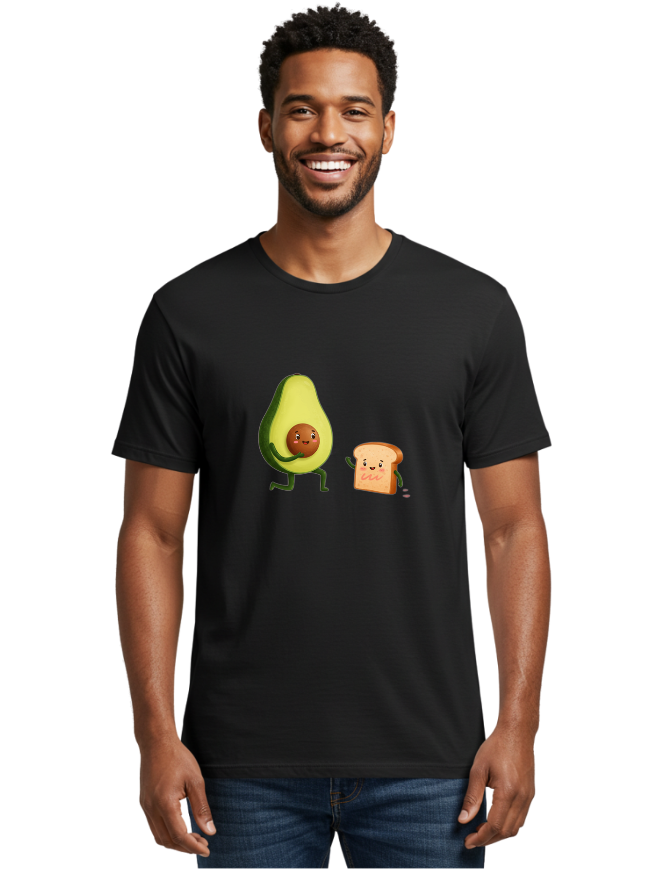 Avocado-Toast-Friends-1 Men'S Graphic Tee, 100% Cotton, Comfortable Casual Summer Wear, Machine Washable, Vintage Camera, Old Camera, Antique Camera, Black Camera, Classic Photography, Photography Equipment, Nostalgic Device, Film Camera, Bah539 17
