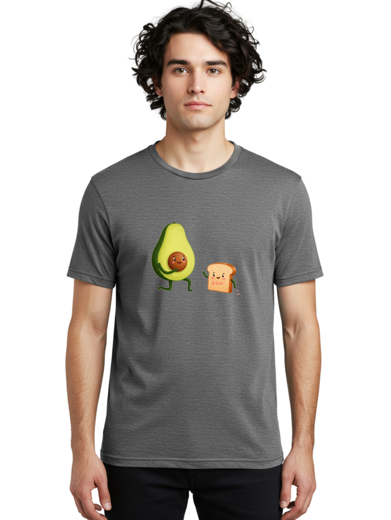 Avocado-Toast-Friends-1 Men'S Graphic Tee, 100% Cotton, Comfortable Casual Summer Wear, Machine Washable, Vintage Camera, Old Camera, Antique Camera, Black Camera, Classic Photography, Photography Equipment, Nostalgic Device, Film Camera, Bah539 30