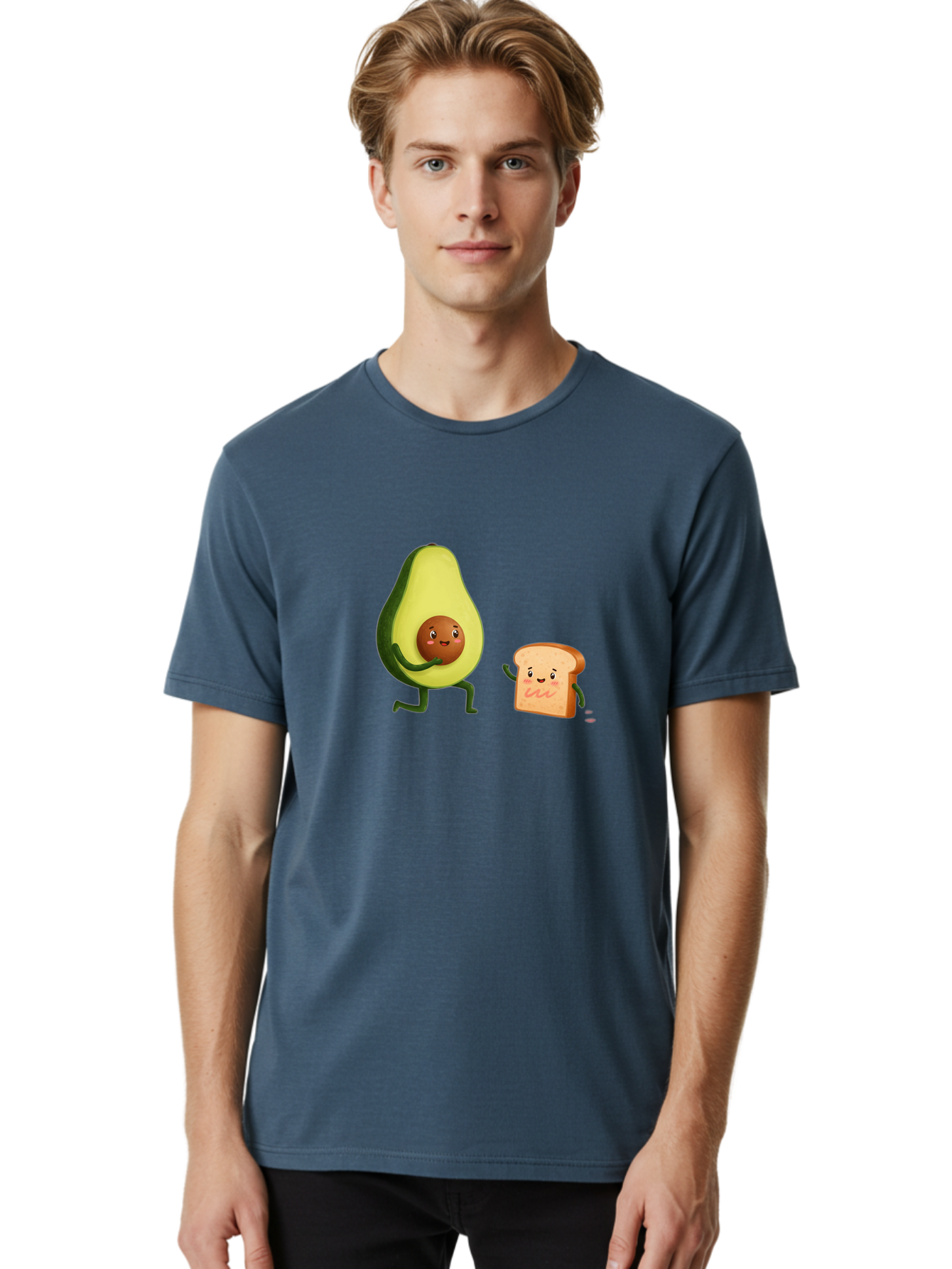Avocado-Toast-Friends-1 Men'S Graphic Tee, 100% Cotton, Comfortable Casual Summer Wear, Machine Washable, Vintage Camera, Old Camera, Antique Camera, Black Camera, Classic Photography, Photography Equipment, Nostalgic Device, Film Camera, Bah539 19
