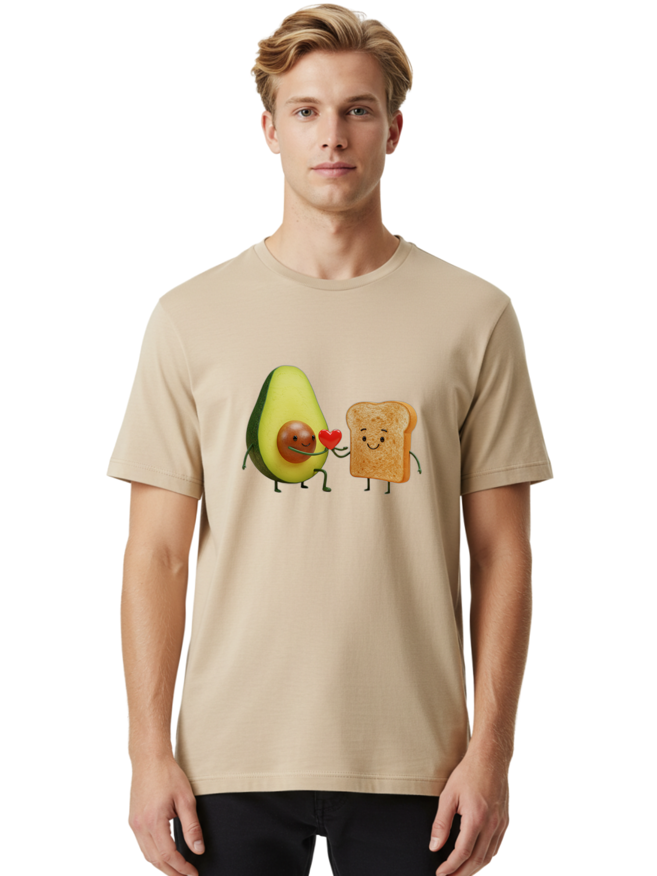 Avocado-Toast-Love-1 Men'S Graphic Tee, 100% Cotton, Comfortable Casual Summer Wear, Machine Washable, Vintage Camera, Old Camera, Antique Camera, Black Camera, Classic Photography, Photography Equipment, Nostalgic Device, Film Camera, Bah541 26
