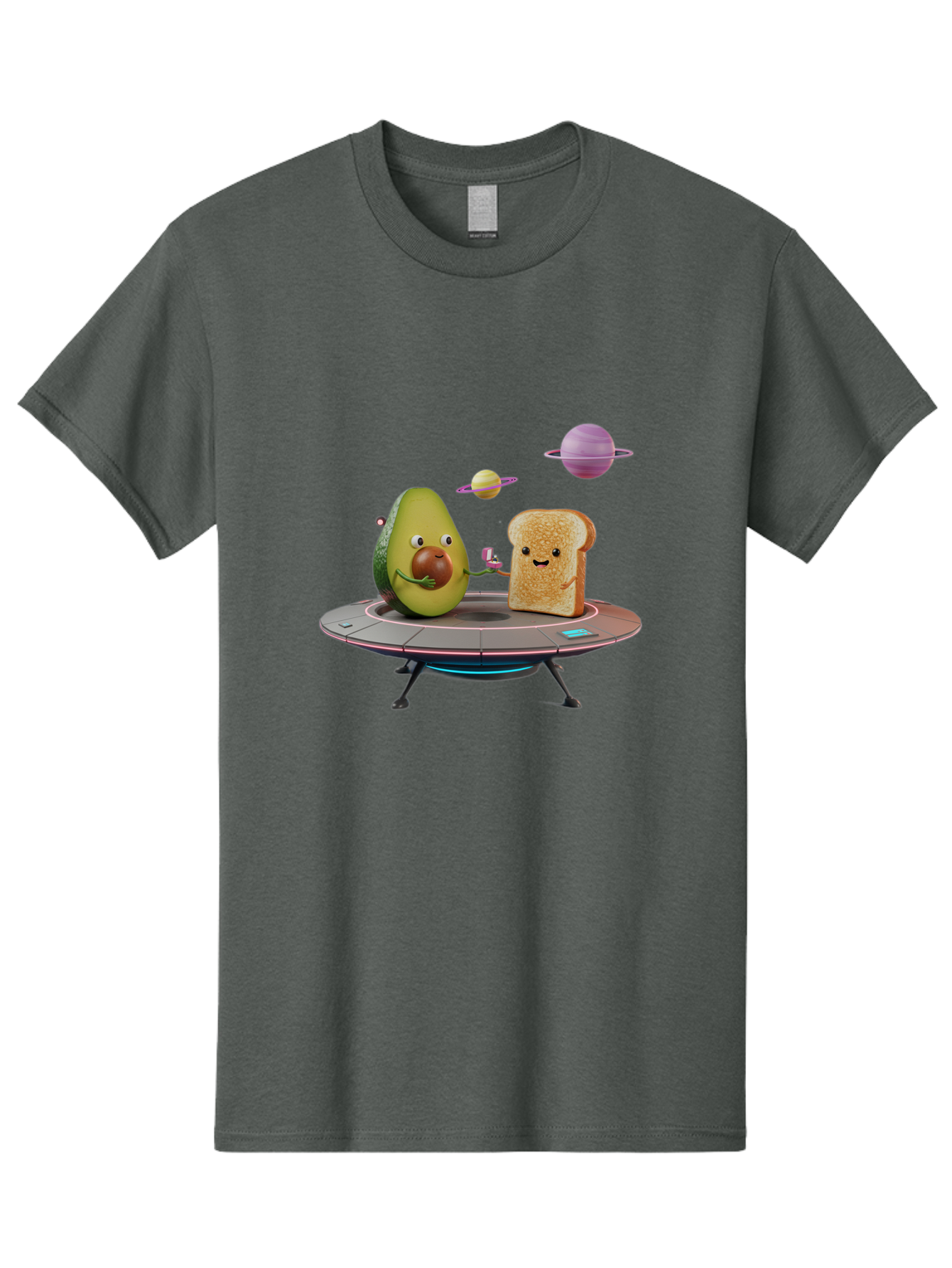 Avocado-Toast-Spacecraft Men'S Graphic Tee, 100% Cotton, Comfortable Casual Summer Wear, Machine Washable, Vintage Camera, Old Camera, Antique Camera, Black Camera, Classic Photography, Photography Equipment, Nostalgic Device, Film Camera, Bah546 7