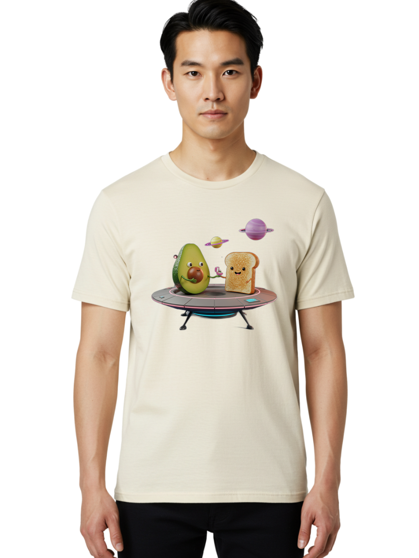 Avocado-Toast-Spacecraft Men'S Graphic Tee, 100% Cotton, Comfortable Casual Summer Wear, Machine Washable, Vintage Camera, Old Camera, Antique Camera, Black Camera, Classic Photography, Photography Equipment, Nostalgic Device, Film Camera, Bah546 27
