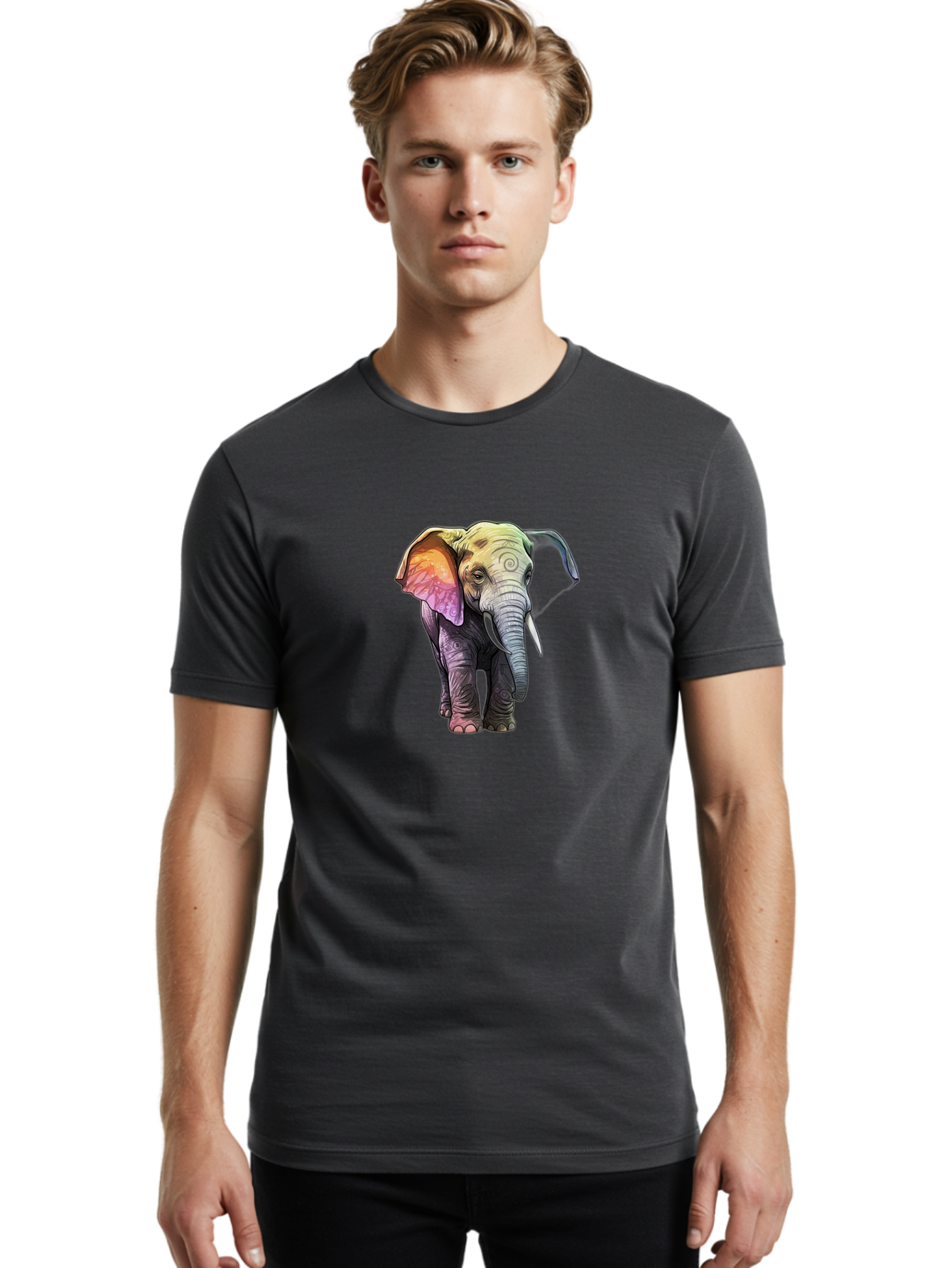 Baby-Elephant Men'S Graphic Tee, 100% Cotton, Comfortable Casual Summer Wear, Machine Washable, Vintage Camera, Old Camera, Antique Camera, Black Camera, Classic Photography, Photography Equipment, Nostalgic Device, Film Camera, Camera Art Bah549 22