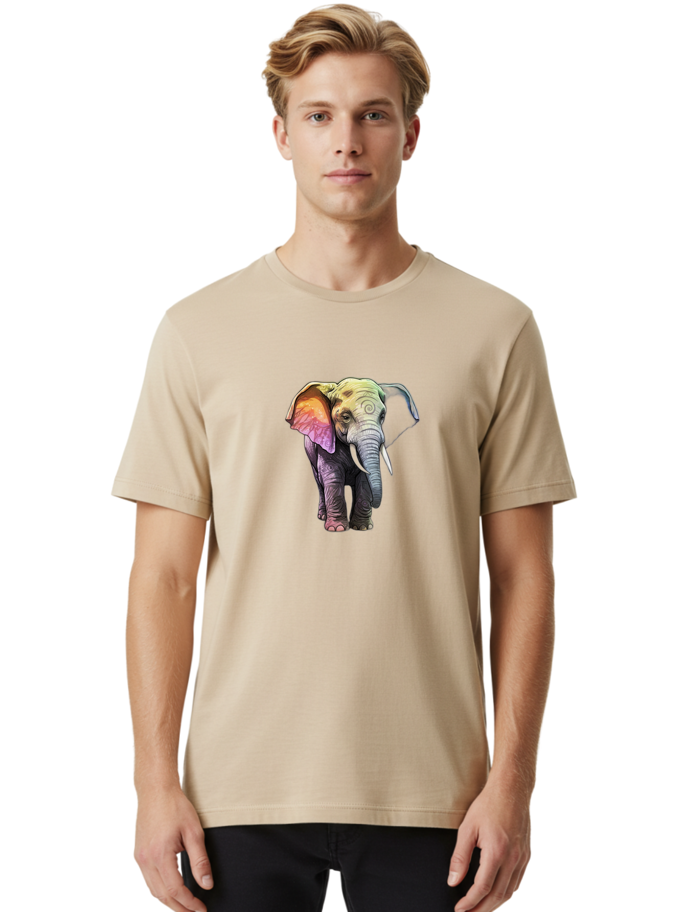 Baby-Elephant Men'S Graphic Tee, 100% Cotton, Comfortable Casual Summer Wear, Machine Washable, Vintage Camera, Old Camera, Antique Camera, Black Camera, Classic Photography, Photography Equipment, Nostalgic Device, Film Camera, Camera Art Bah549 20