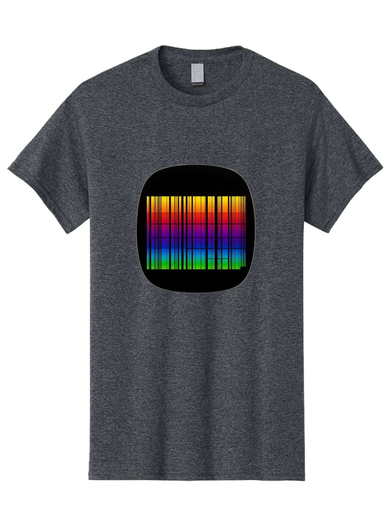 Barcode-Tv-Screen Men'S Graphic Tee, 100% Cotton, Comfortable Casual Summer Wear, Machine Washable, Vintage Camera, Old Camera, Antique Camera, Black Camera, Classic Photography, Photography Equipment, Nostalgic Device, Film Camera, Camera Art Bah551 3