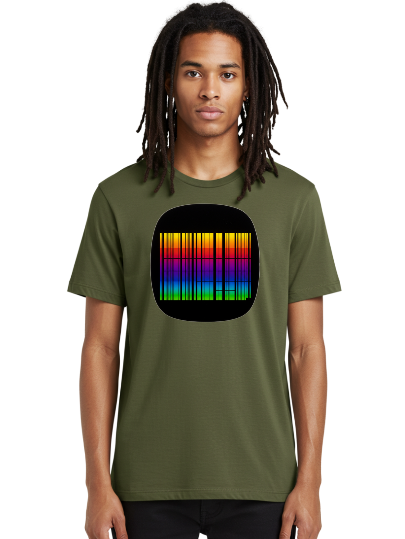 Barcode-Tv-Screen Men'S Graphic Tee, 100% Cotton, Comfortable Casual Summer Wear, Machine Washable, Vintage Camera, Old Camera, Antique Camera, Black Camera, Classic Photography, Photography Equipment, Nostalgic Device, Film Camera, Camera Art Bah551 17