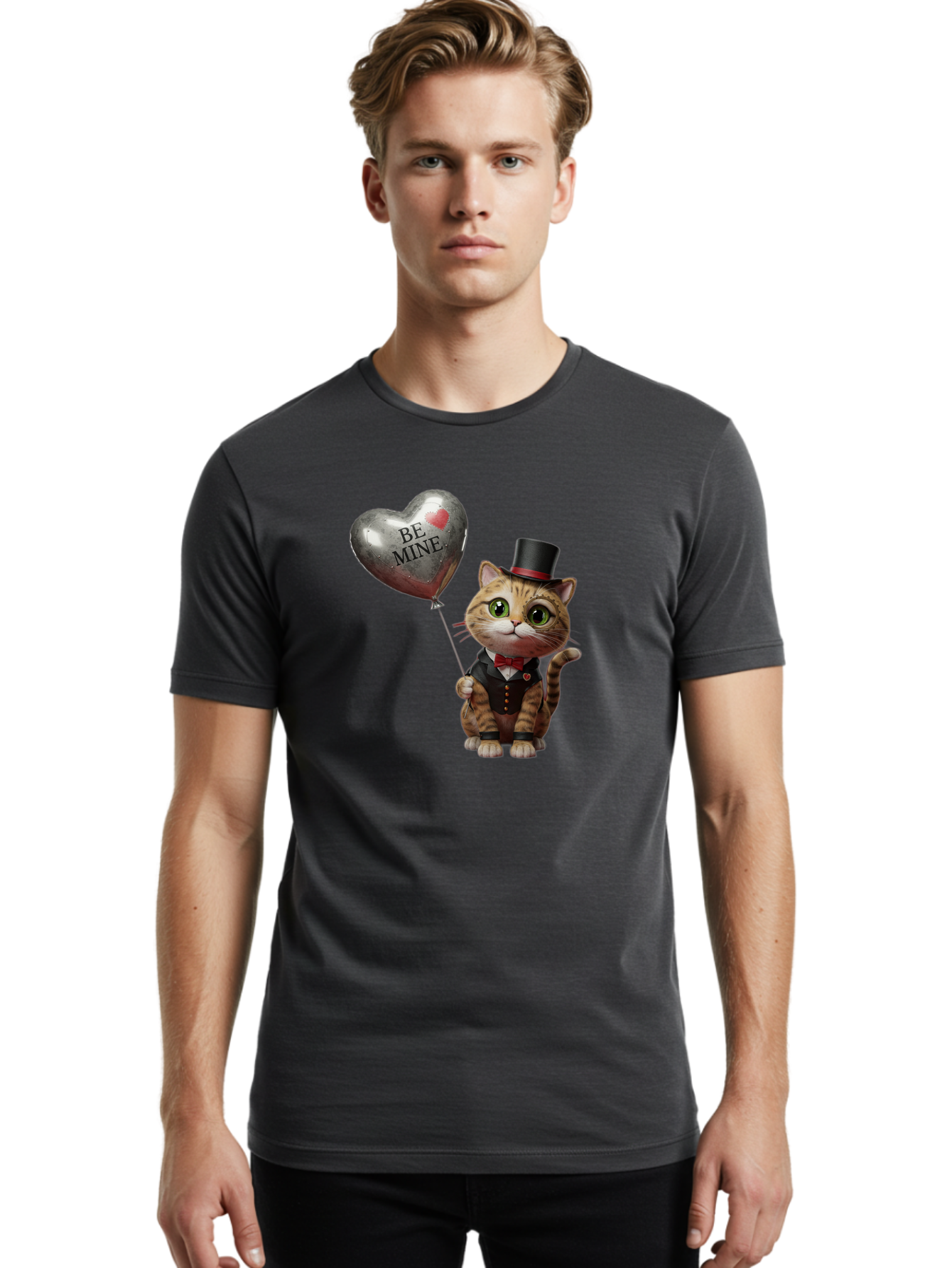 Be-Mine-Cat-8 Men'S Graphic Tee, 100% Cotton, Comfortable Casual Summer Wear, Machine Washable, Vintage Camera, Old Camera, Antique Camera, Black Camera, Classic Photography, Photography Equipment, Nostalgic Device, Film Camera, Camera Art Bah561 25